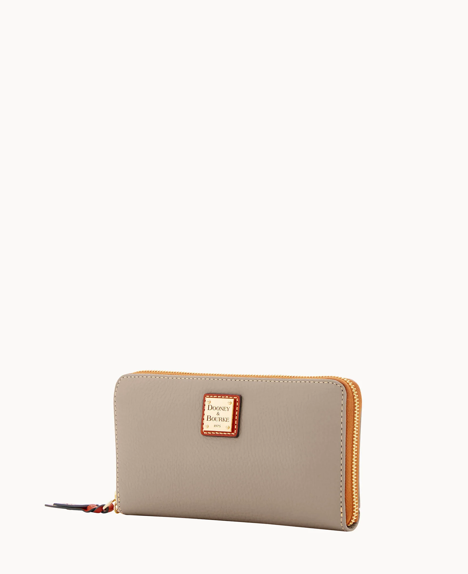 Pebble Grain Large Zip Around Wristlet - Image 41