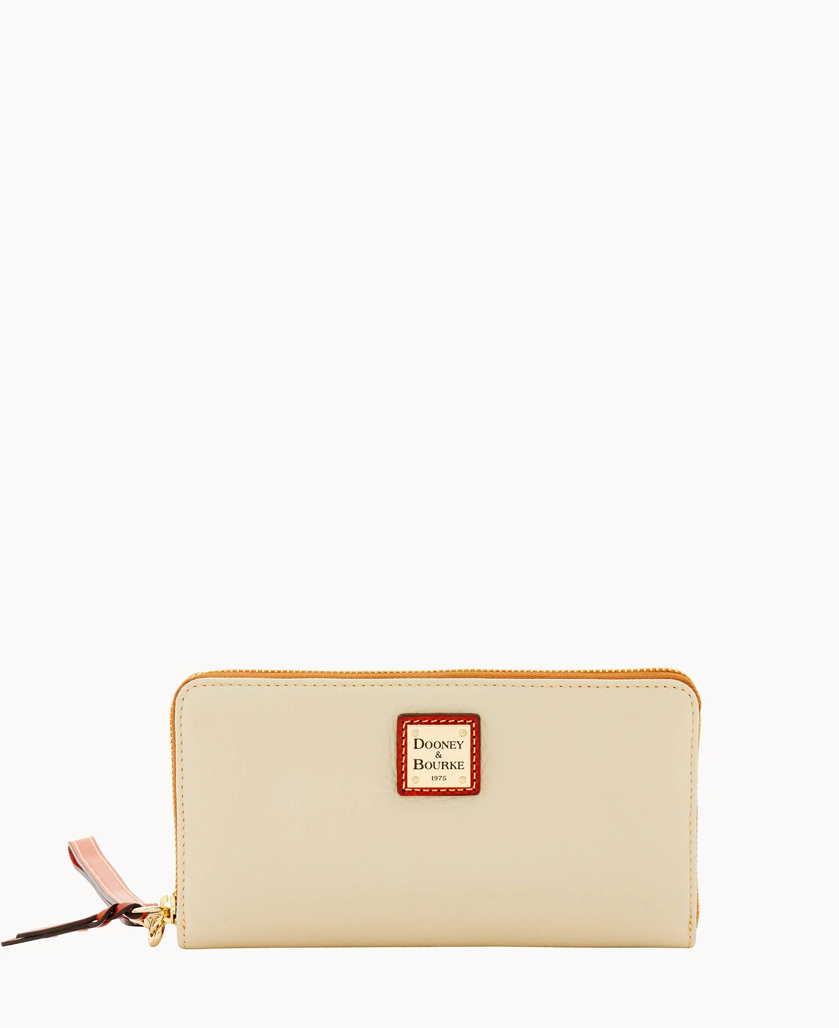 Pebble Grain Large Zip Around Wristlet - Image 46