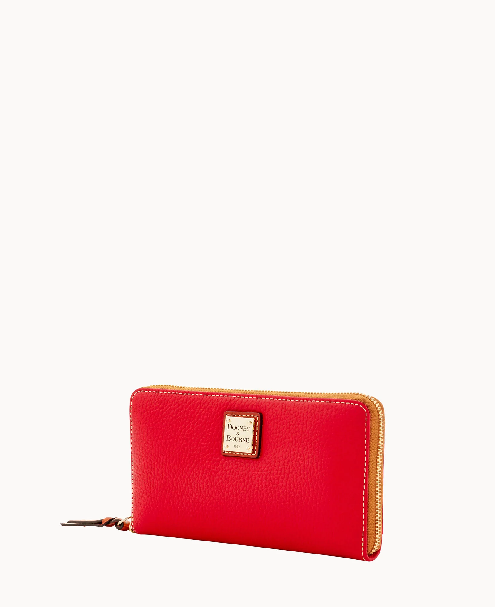 Pebble Grain Large Zip Around Wristlet - Image 53