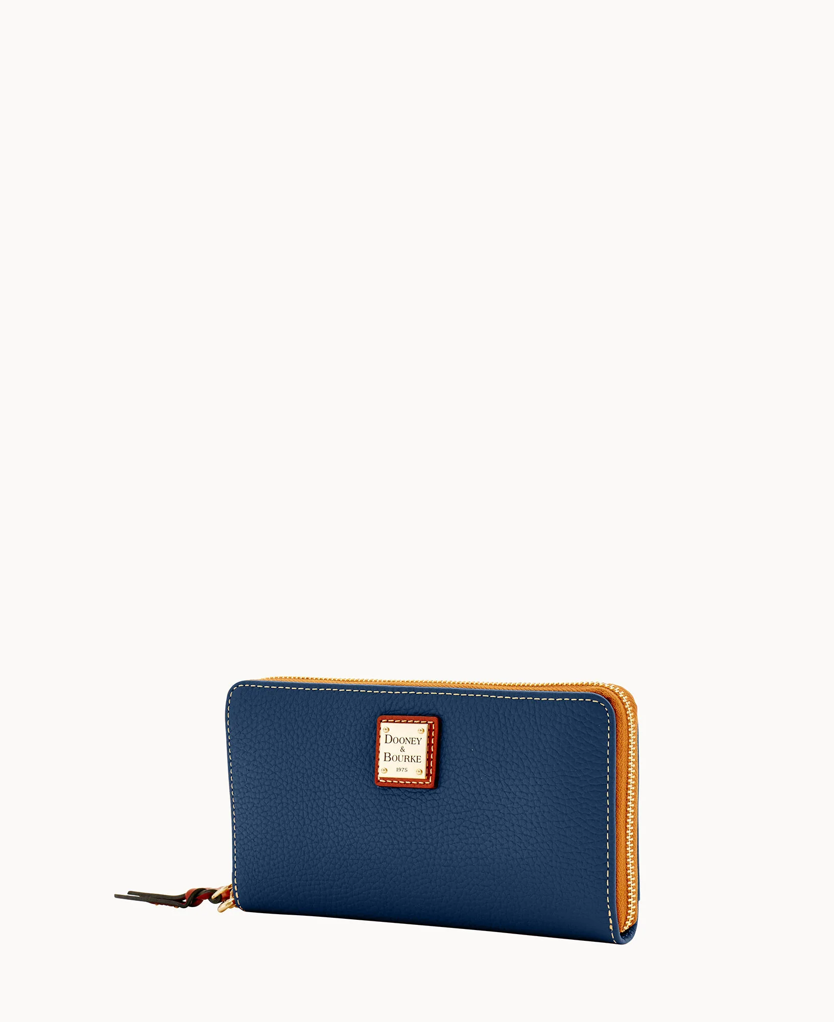 Pebble Grain Large Zip Around Wristlet - Image 59