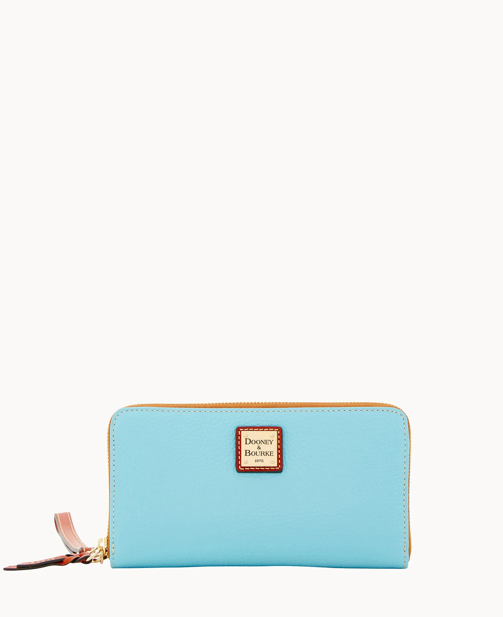 Pebble Grain Large Zip Around Wristlet - Image 61
