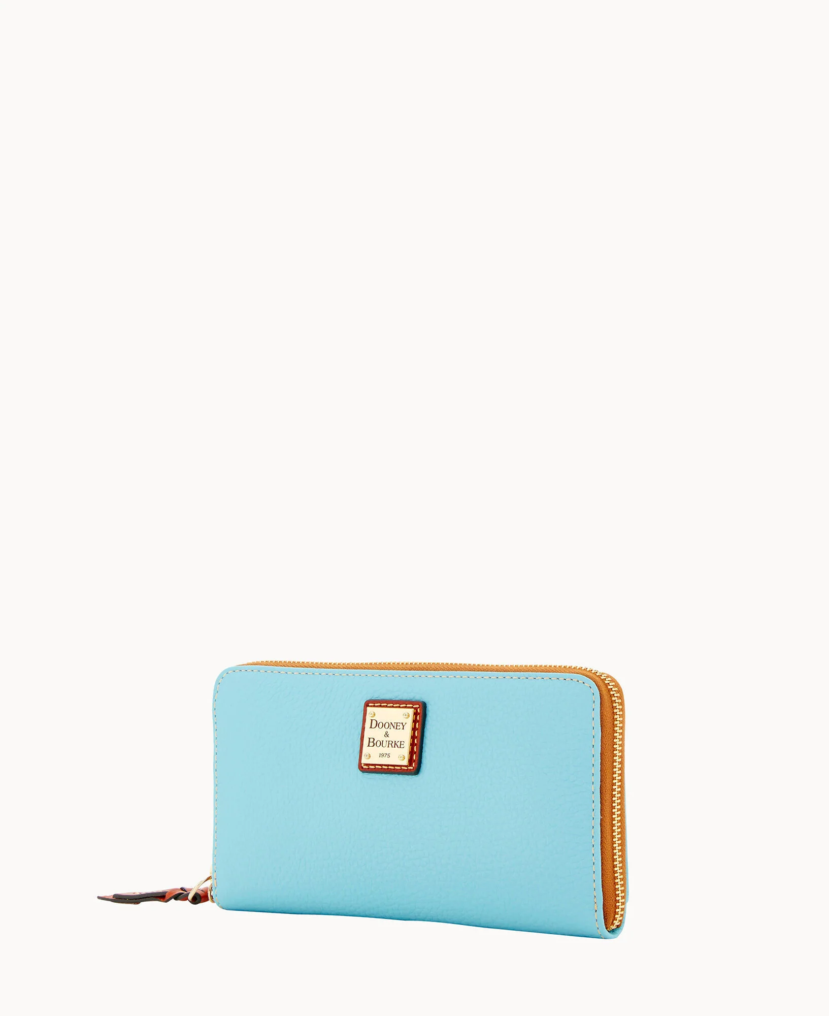 Pebble Grain Large Zip Around Wristlet - Image 62