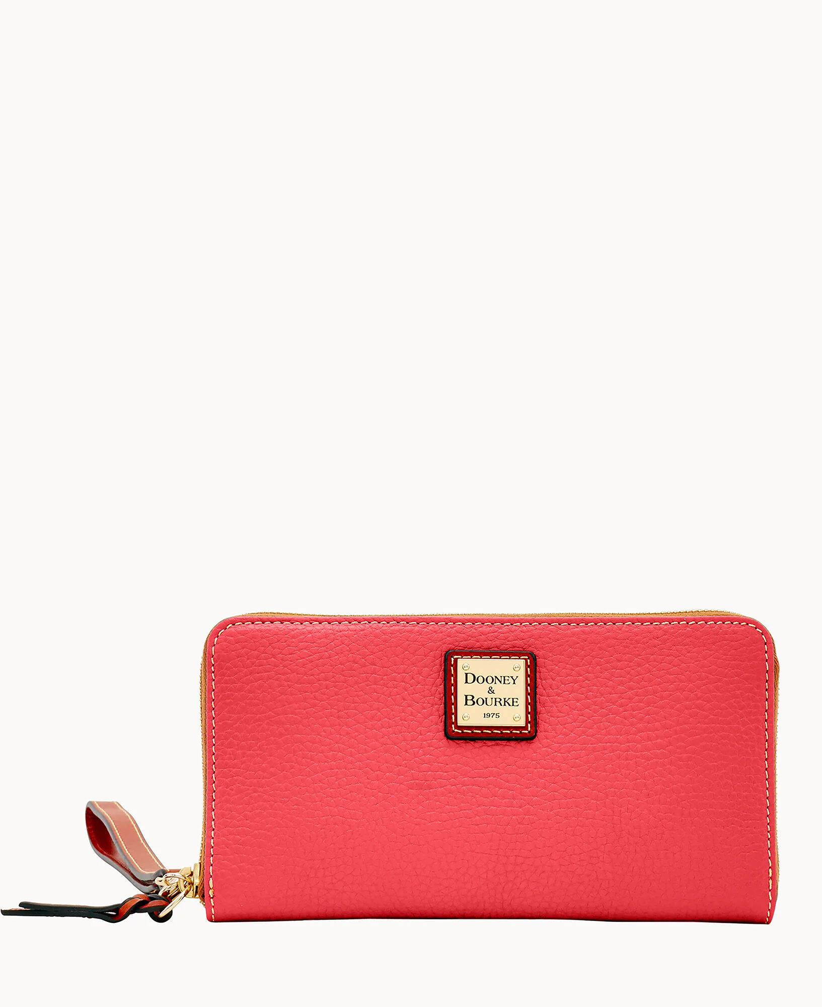 Pebble Grain Large Zip Around Wristlet - Image 64