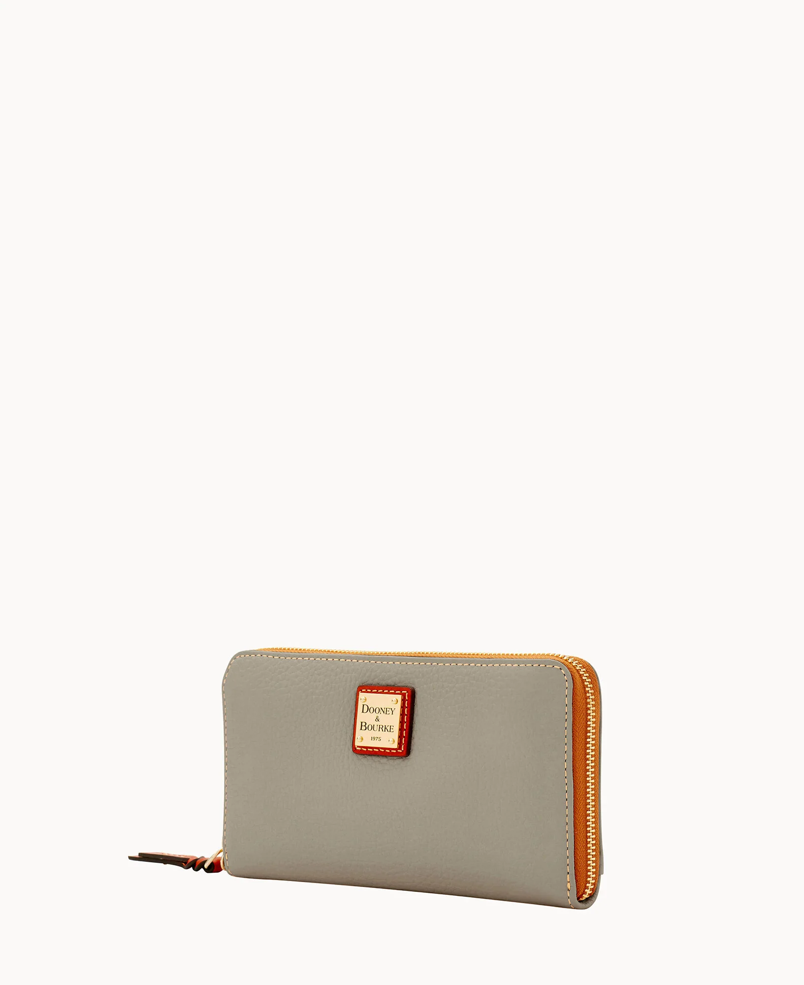 Pebble Grain Large Zip Around Wristlet - Image 68