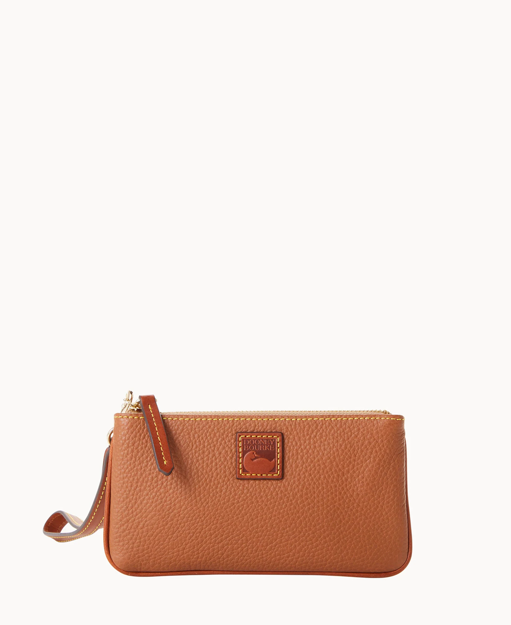 Pebble Grain Medium Wristlet - Image 10