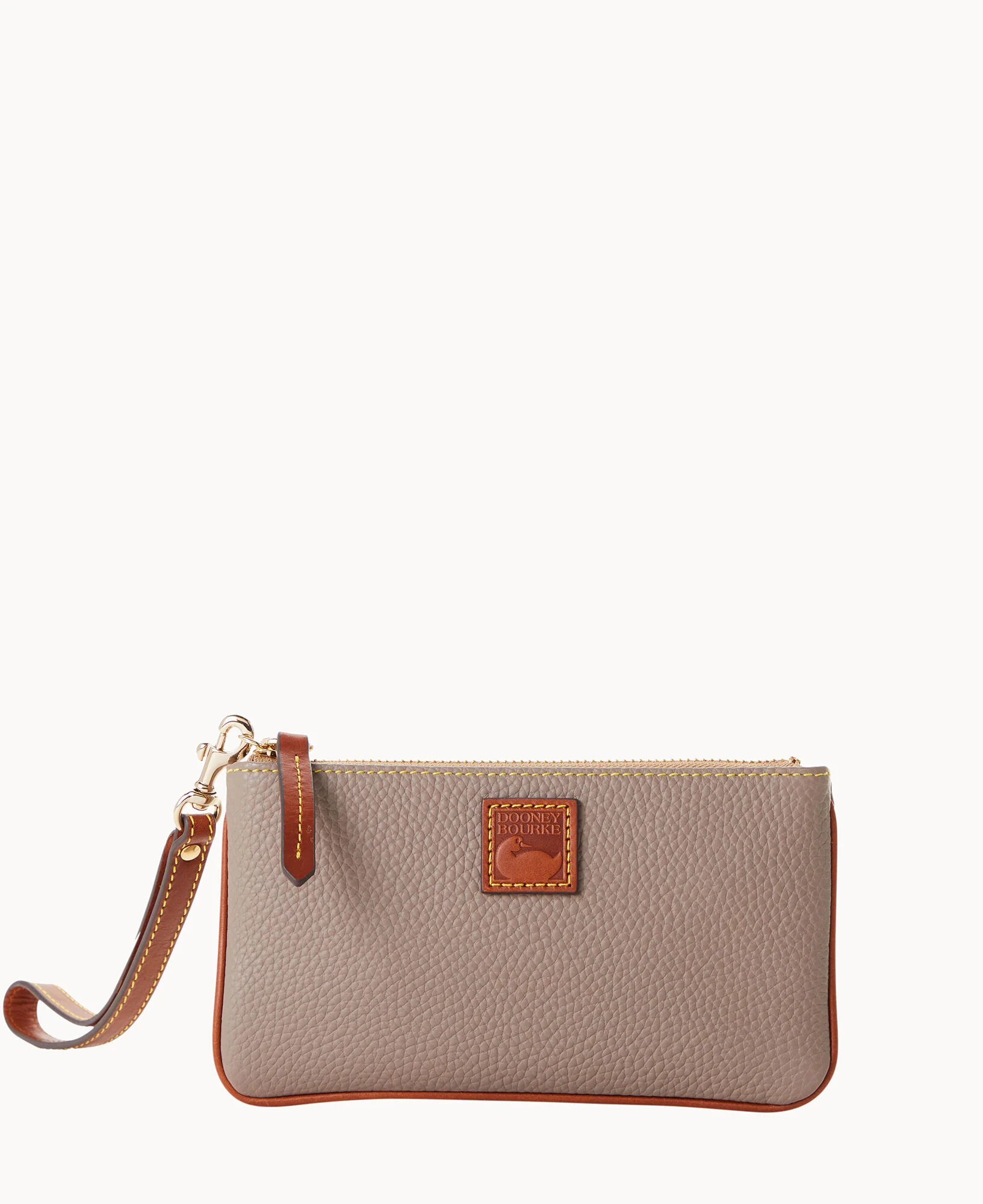 Pebble Grain Medium Wristlet - Image 4
