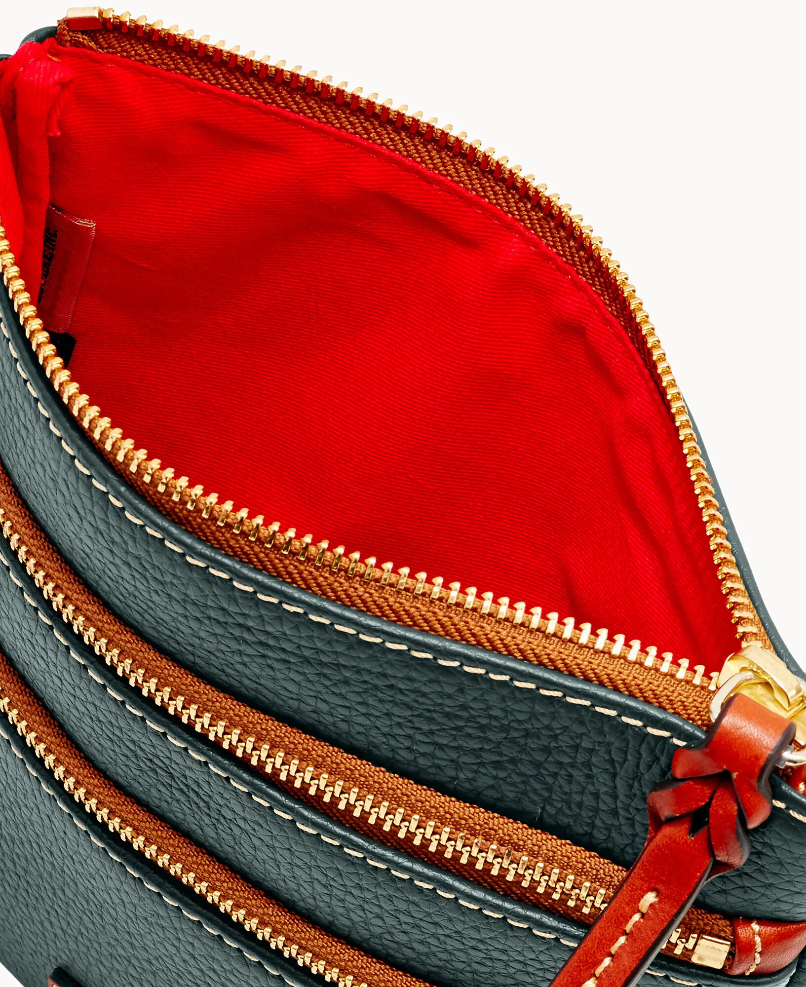 Pebble Grain North South Triple Zip - Image 51