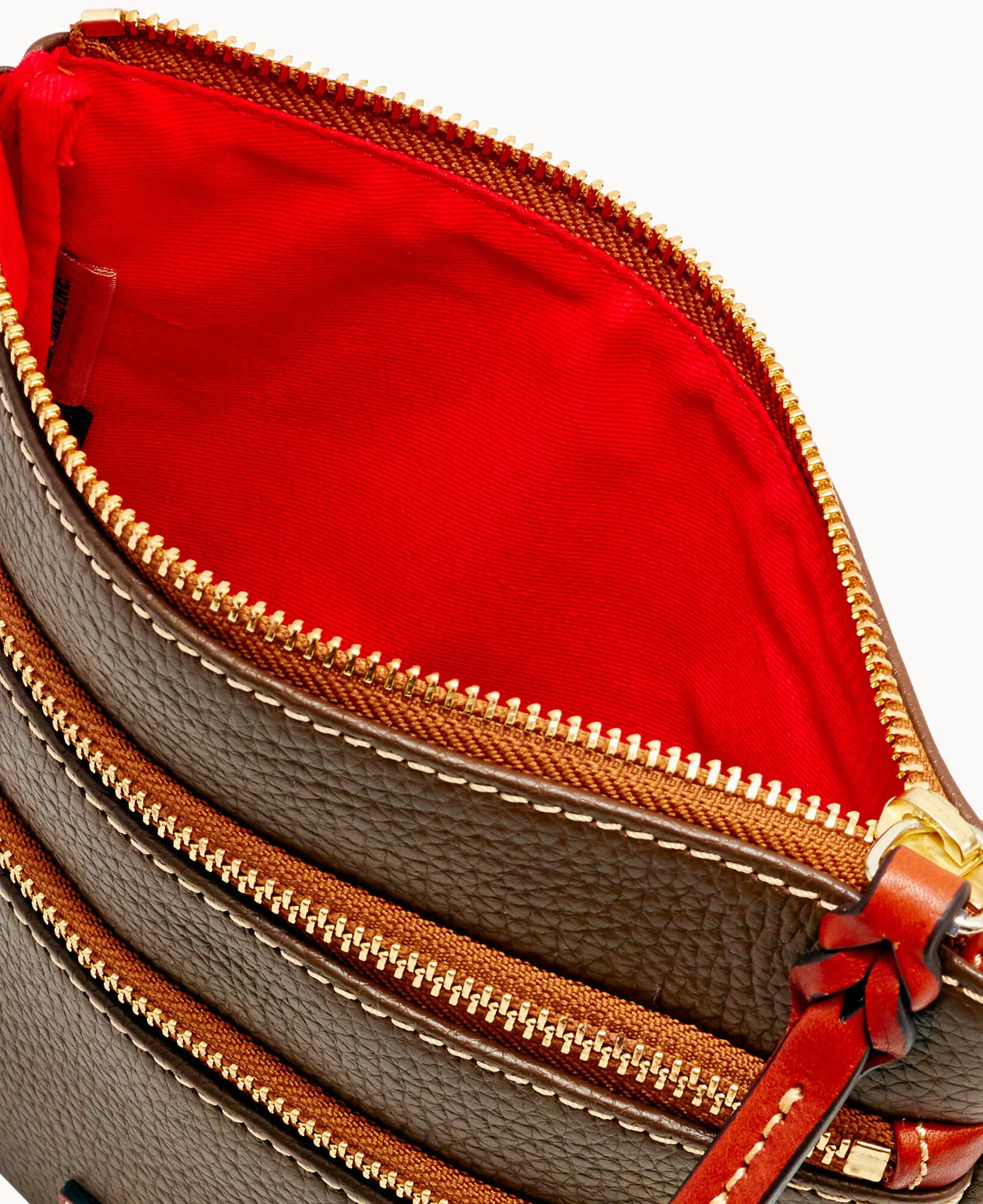 Pebble Grain North South Triple Zip - Image 55