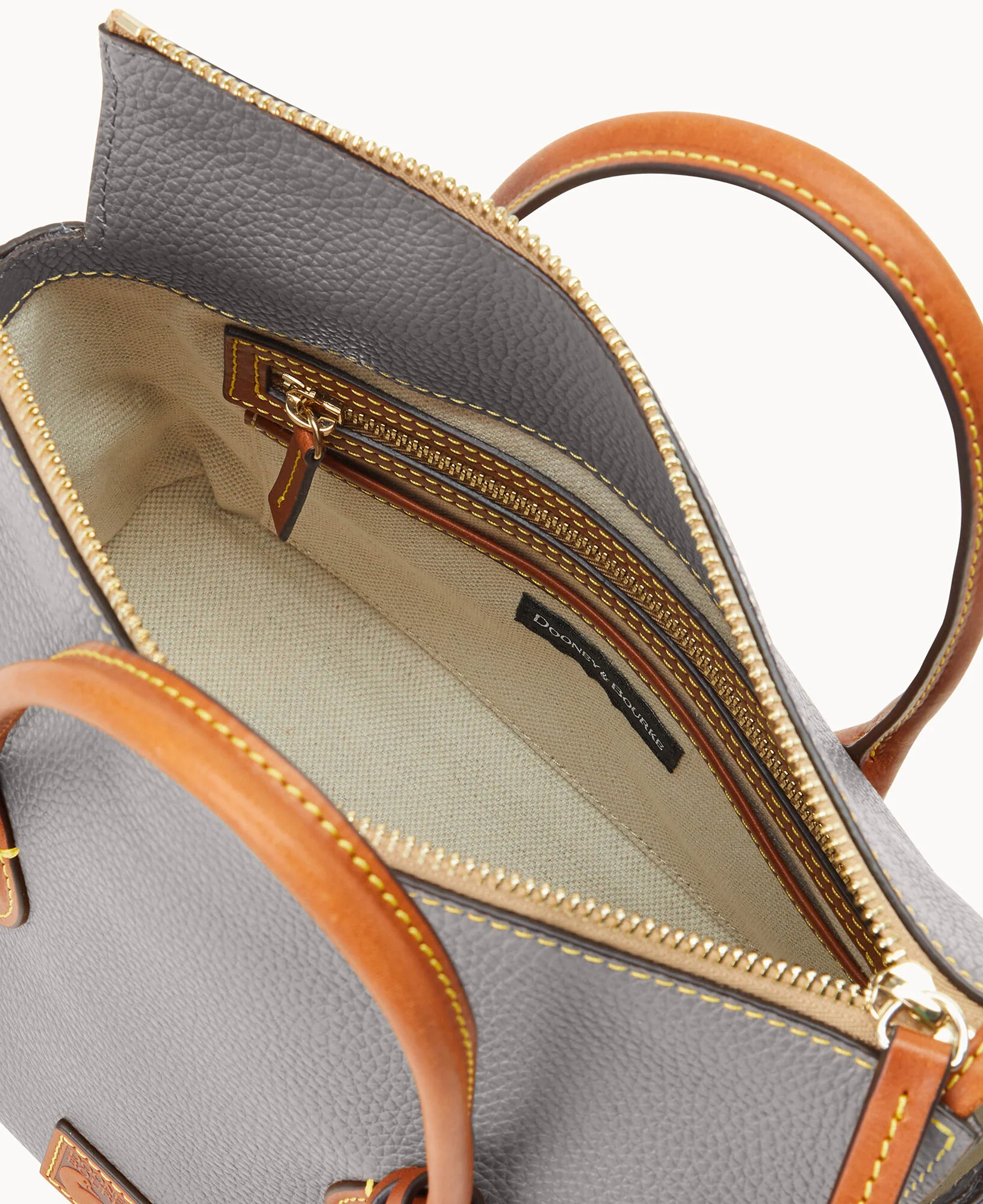 Pebble Grain Satchel - Image 106