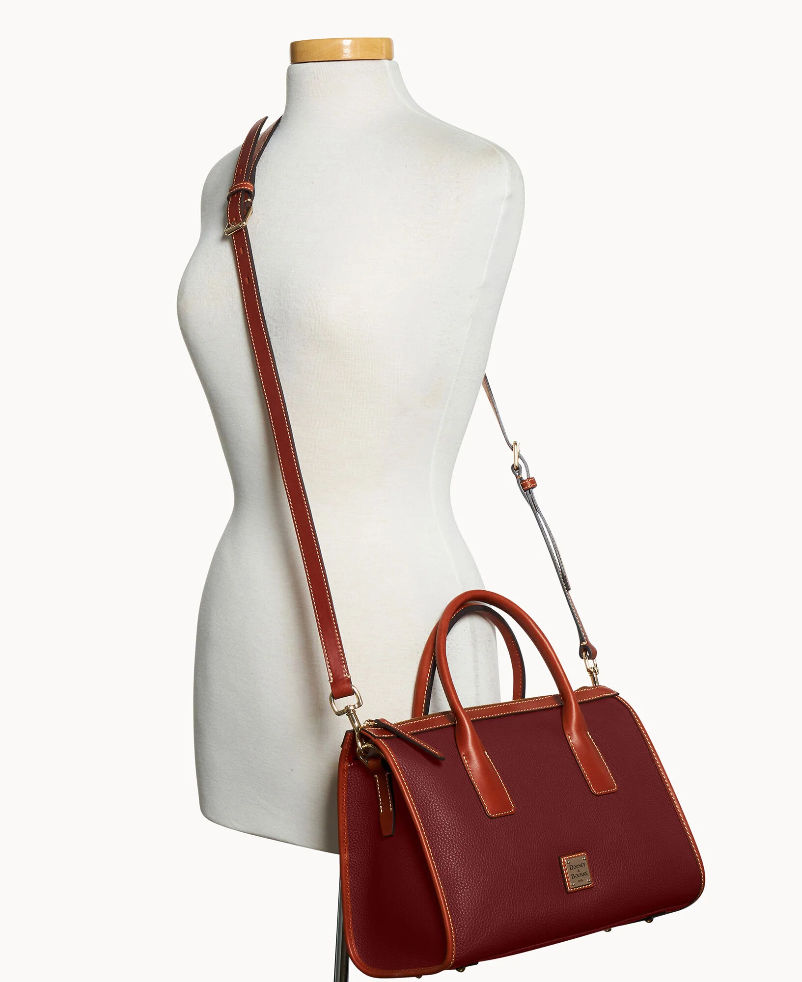 Pebble Grain Satchel - Image 4