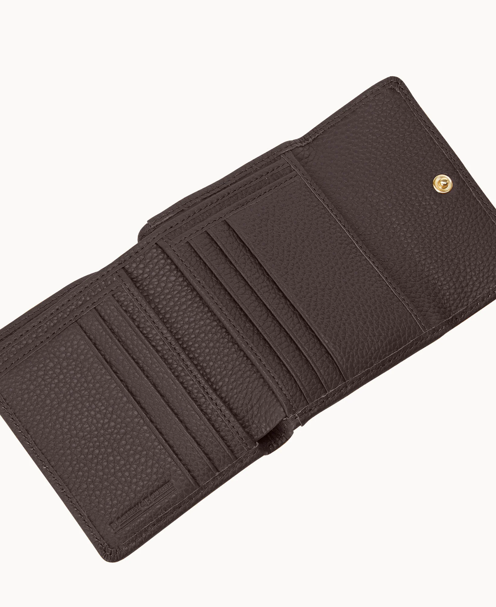 Pebble Grain Small Flap Wallet - Image 10