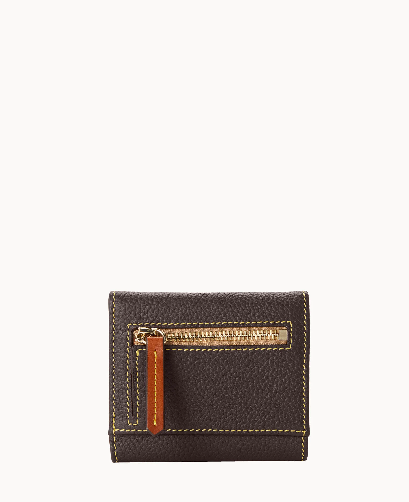 Pebble Grain Small Flap Wallet - Image 11