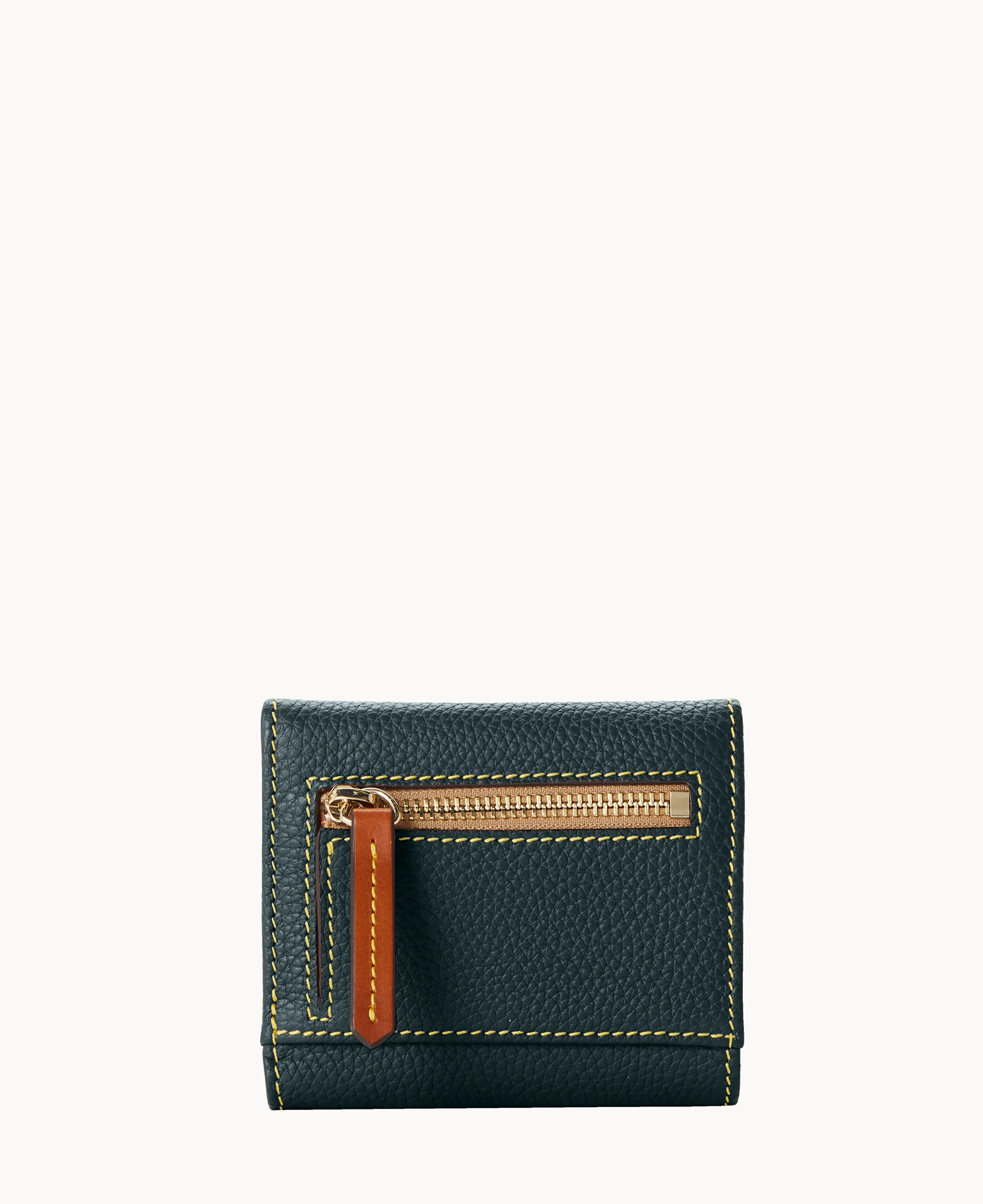 Pebble Grain Small Flap Wallet - Image 15
