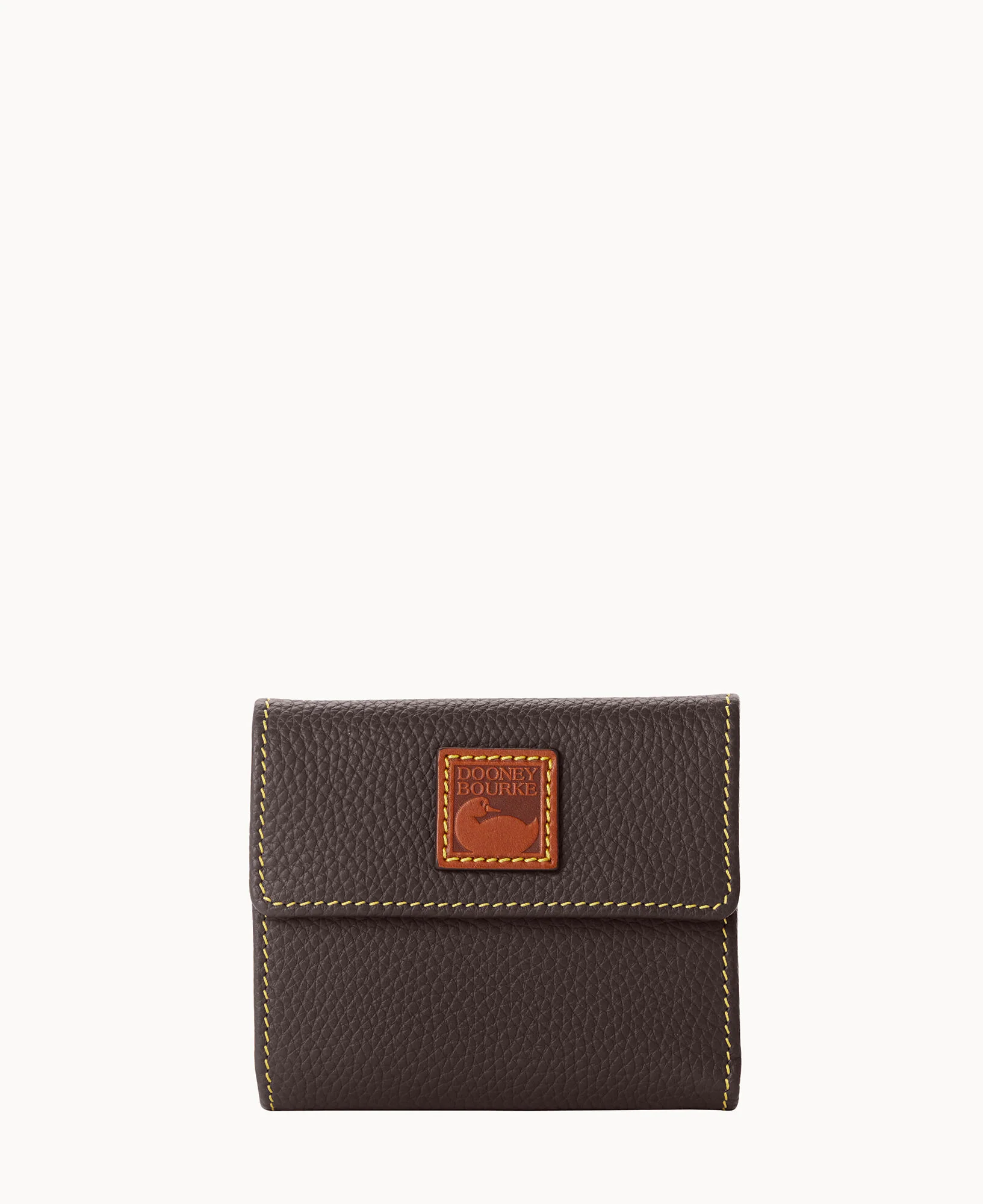 Pebble Grain Small Flap Wallet - Image 9