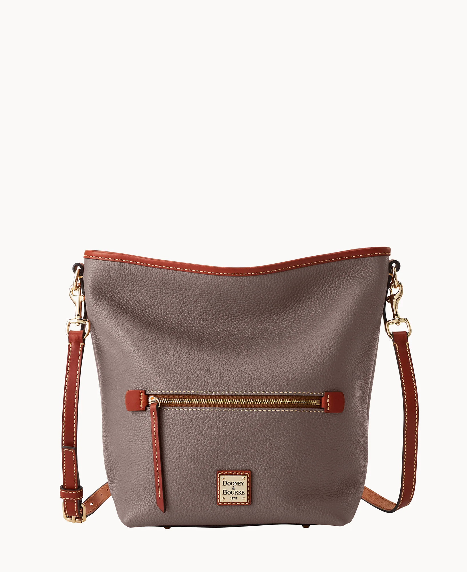 Pebble Grain Small Hobo Crossbody - Image 13