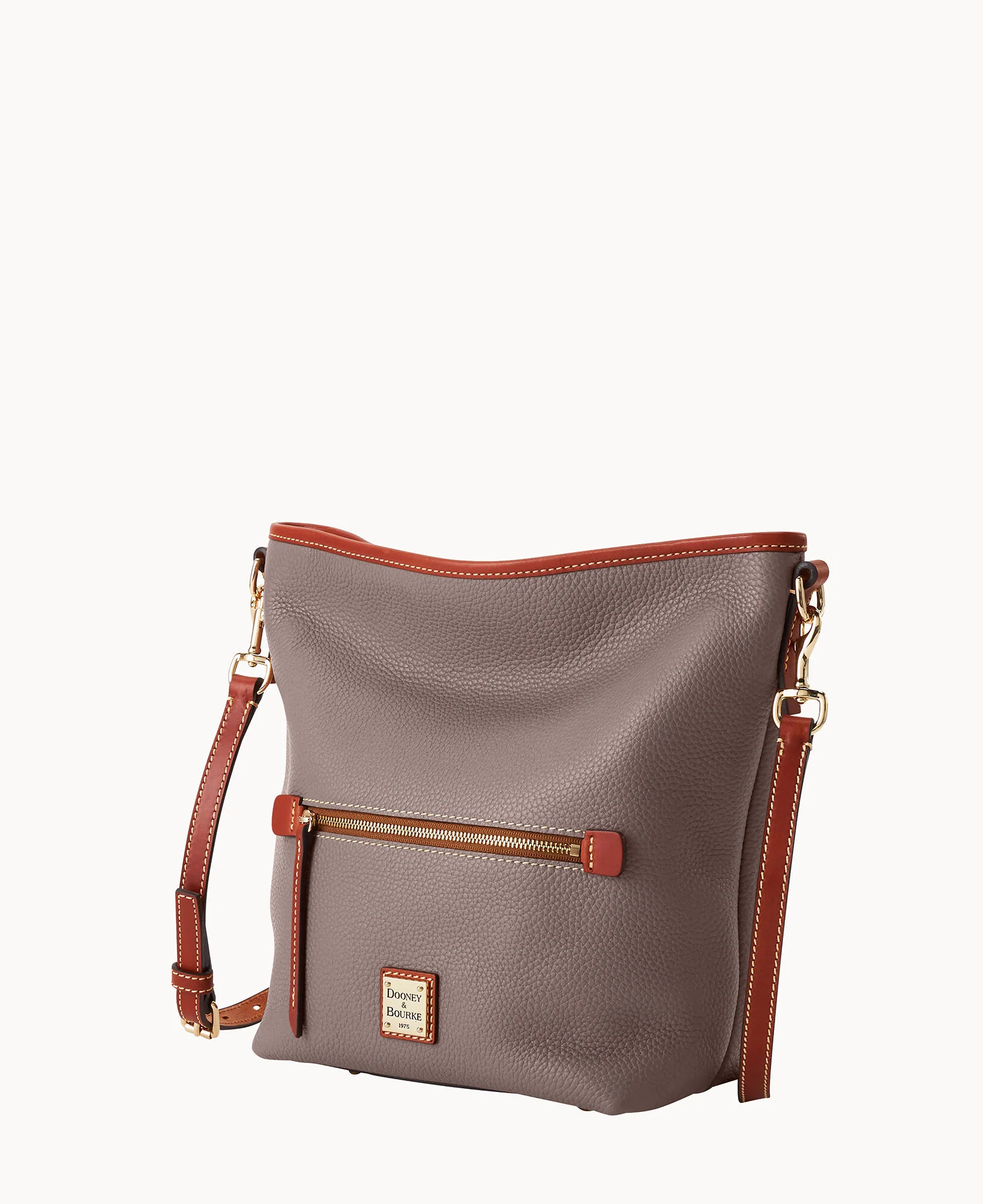 Pebble Grain Small Hobo Crossbody - Image 14