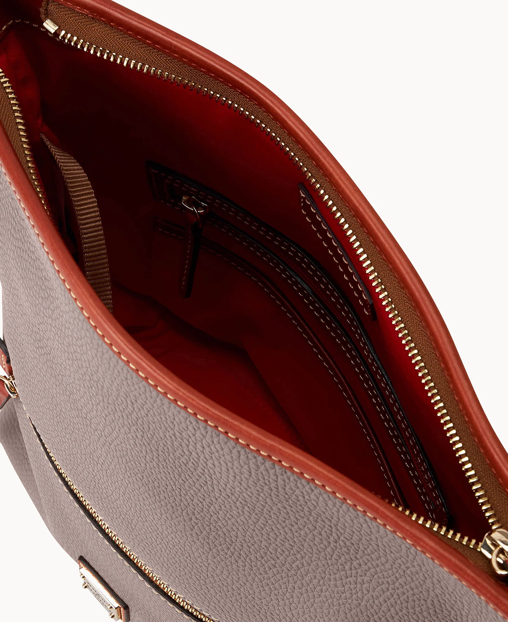 Pebble Grain Small Hobo Crossbody - Image 15