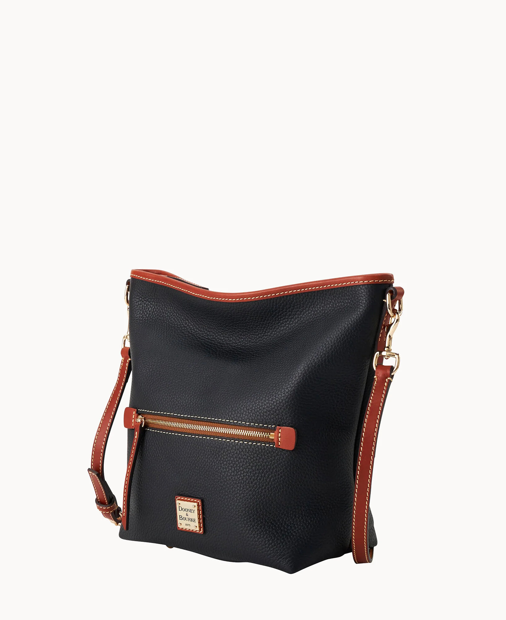 Pebble Grain Small Hobo Crossbody - Image 2