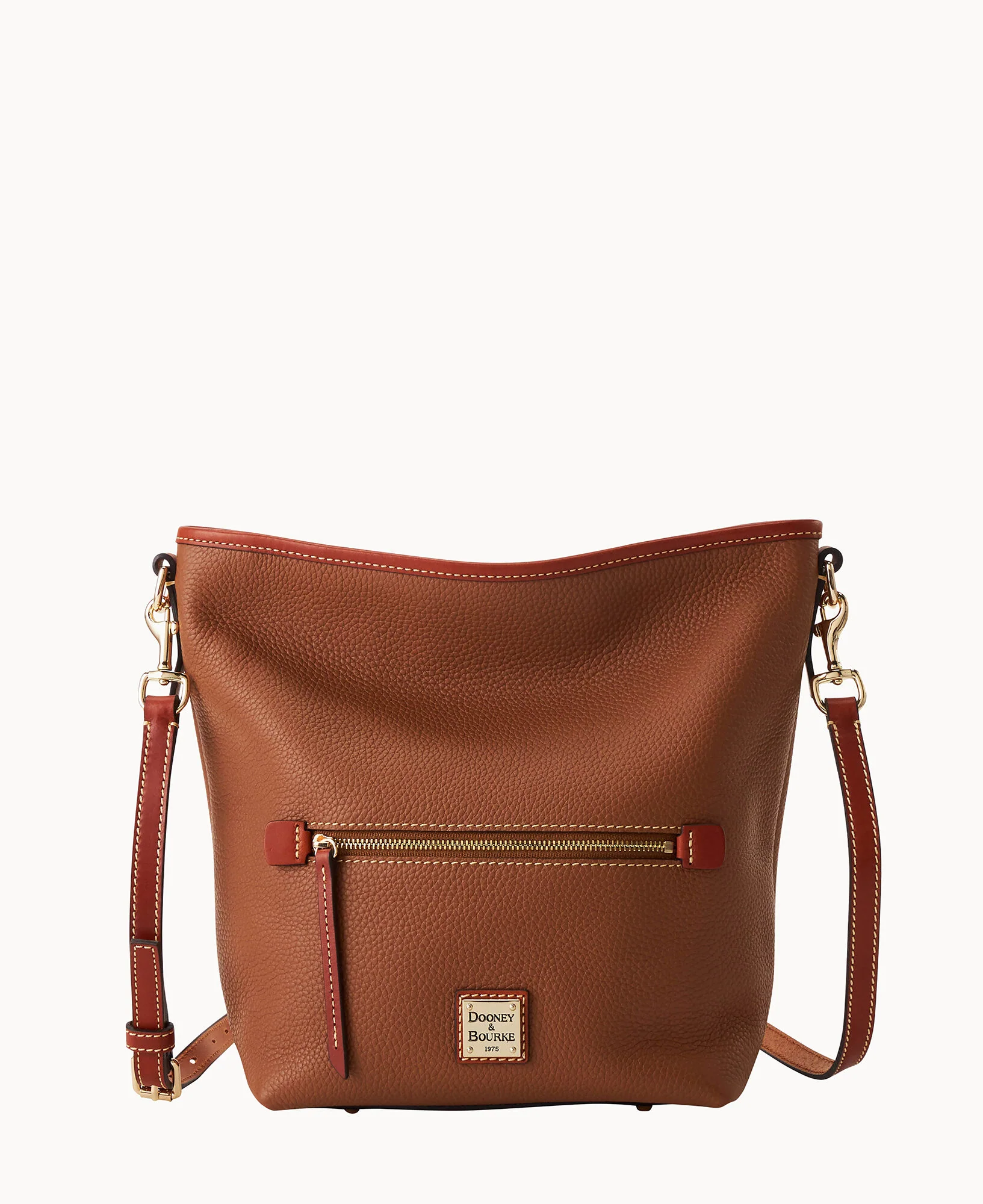 Pebble Grain Small Hobo Crossbody - Image 5