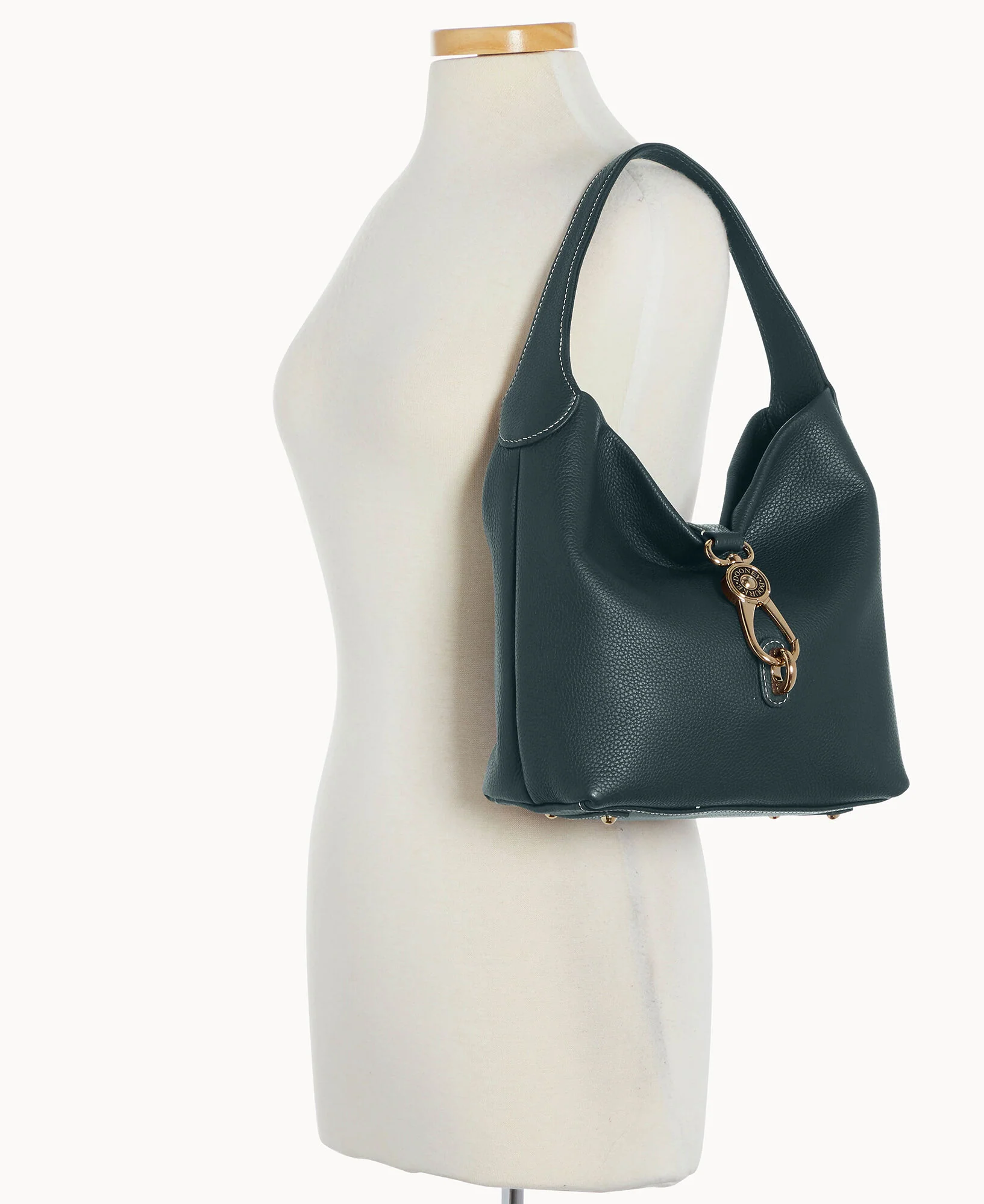 Pebble Grain Small Logo Lock Sac - Image 24