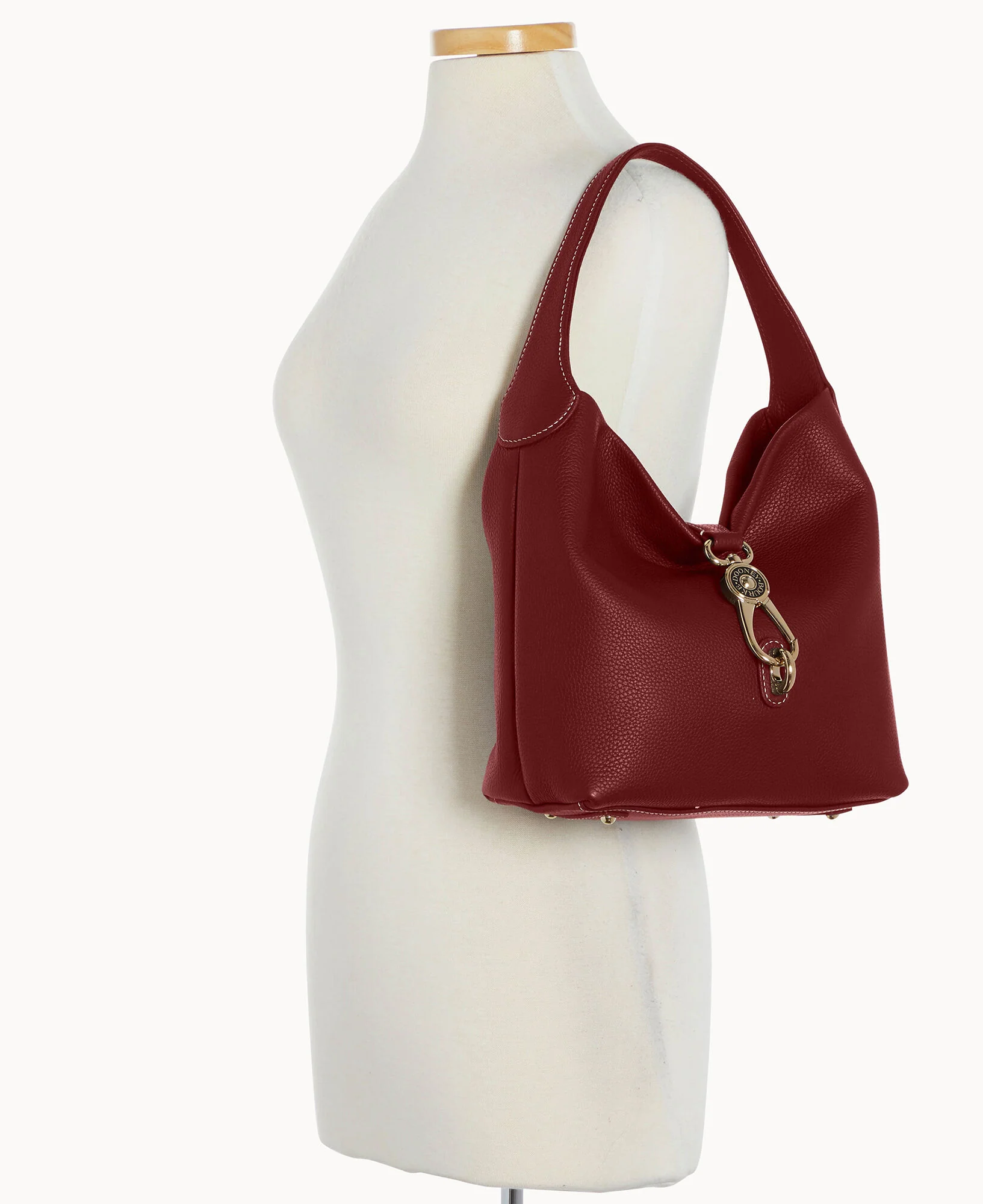 Pebble Grain Small Logo Lock Sac - Image 28