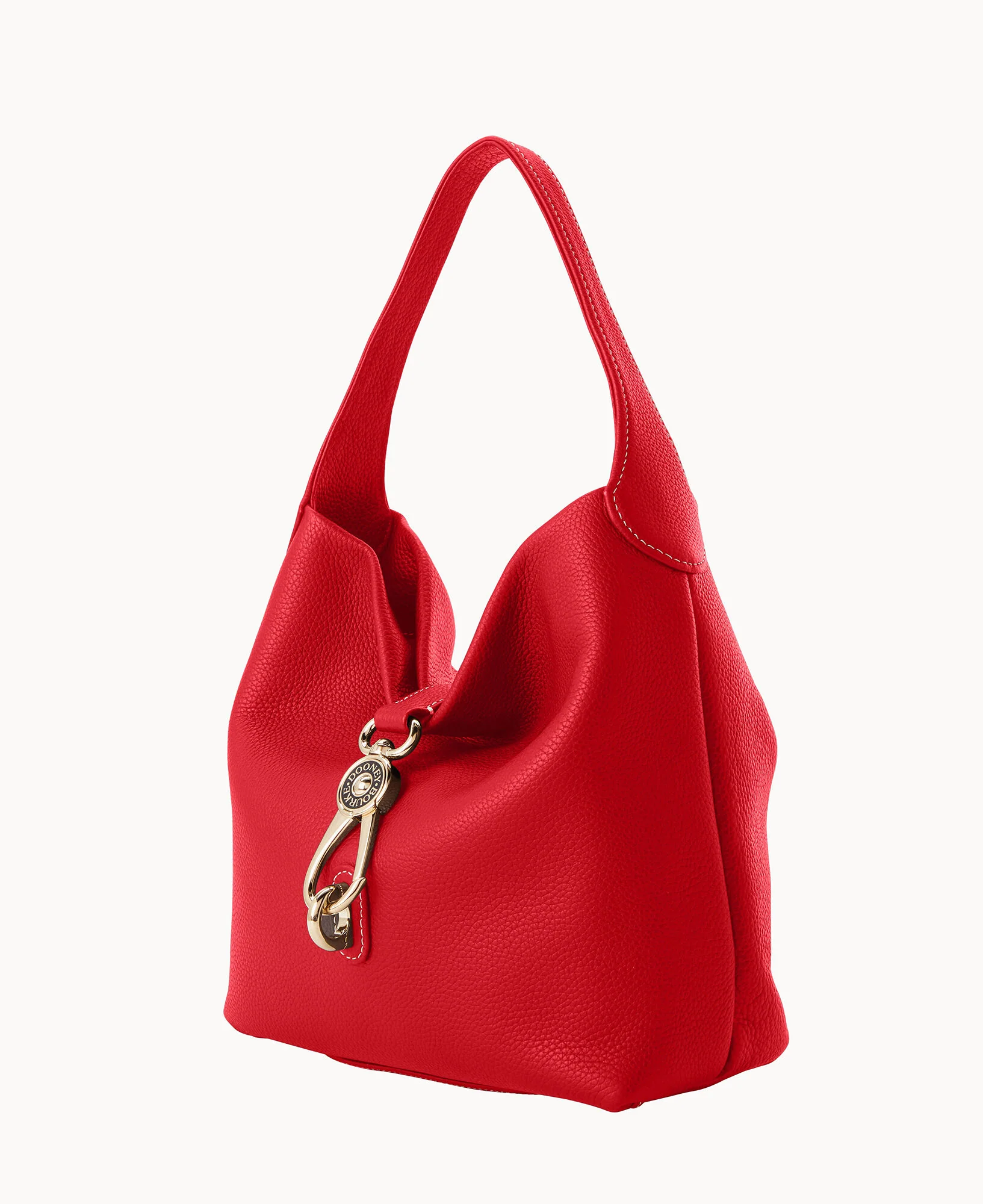 Pebble Grain Small Logo Lock Sac - Image 30