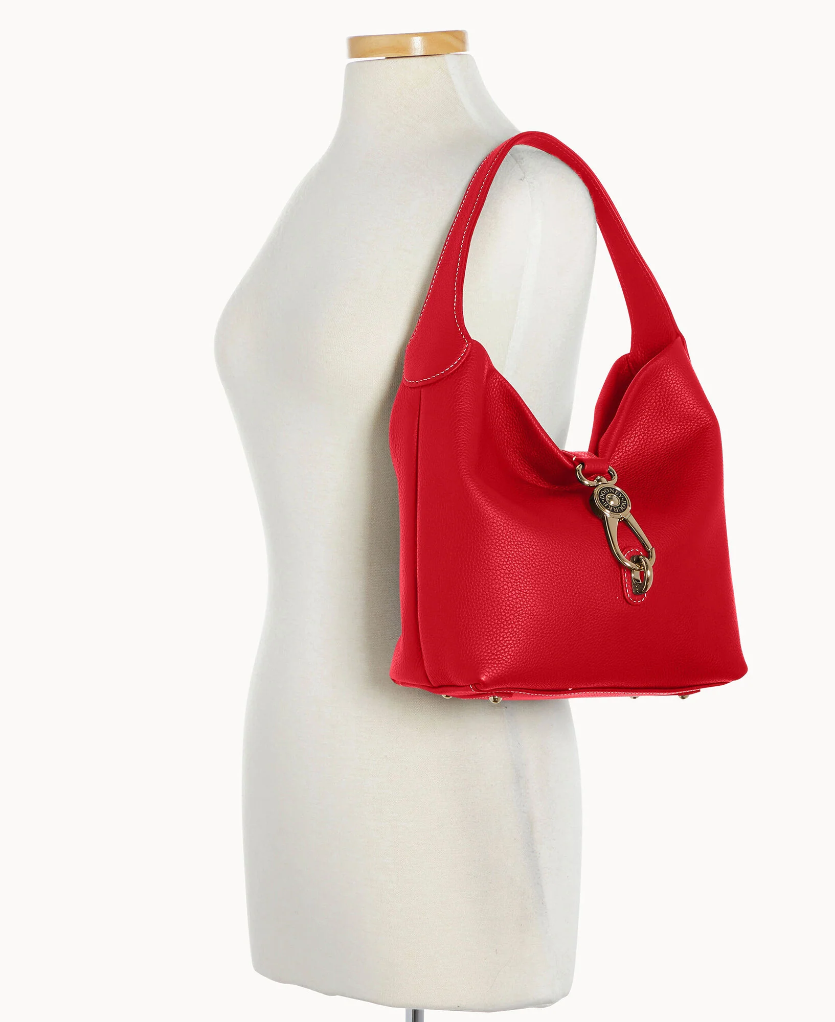 Pebble Grain Small Logo Lock Sac - Image 32