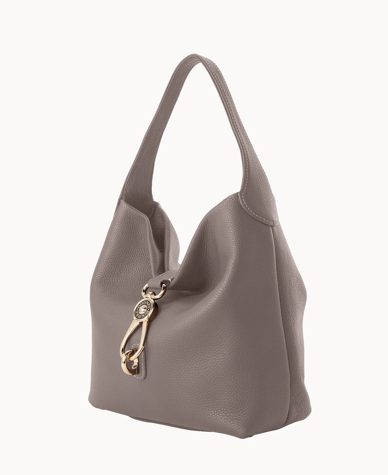 Pebble Grain Small Logo Lock Sac - Image 42