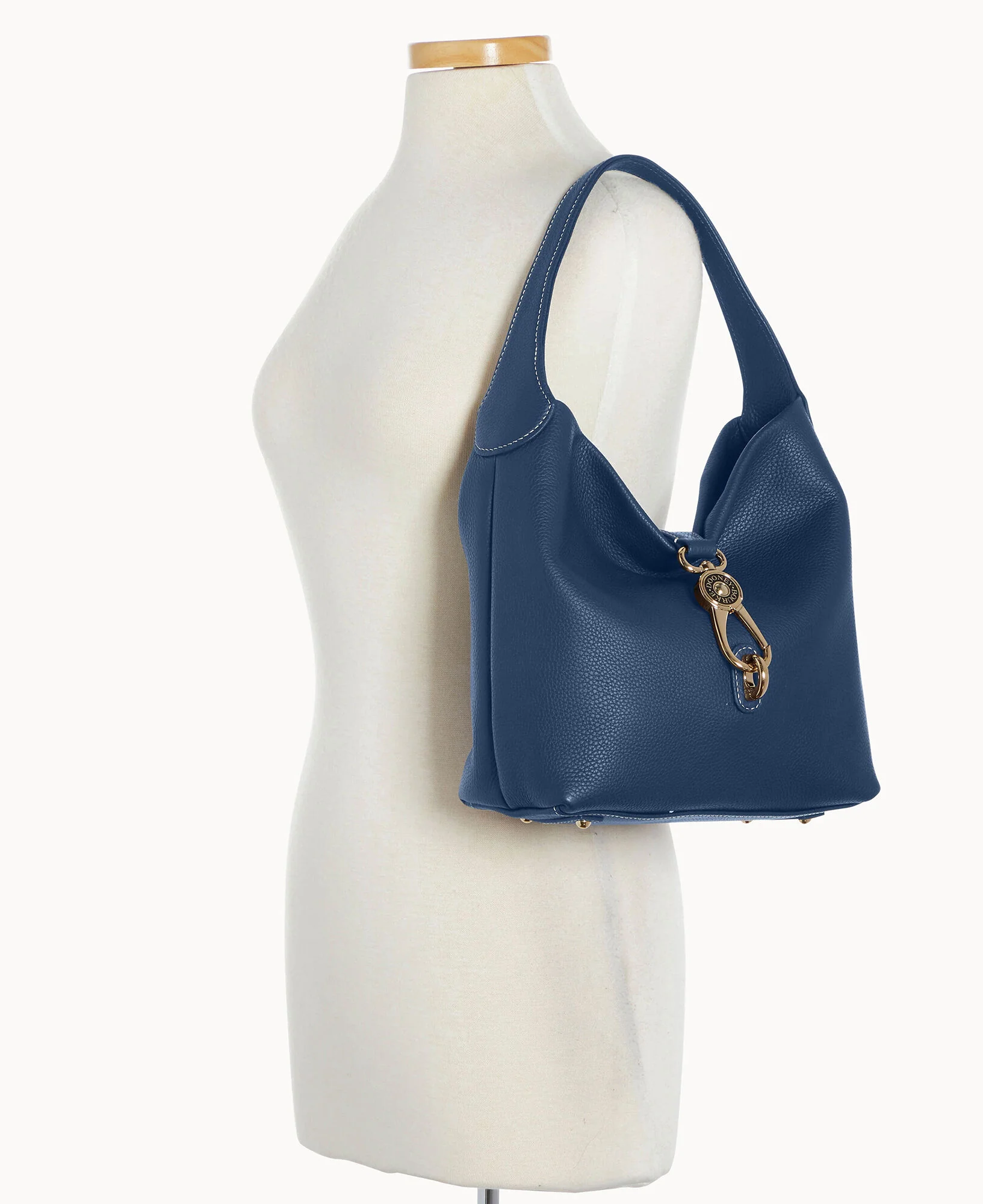 Pebble Grain Small Logo Lock Sac - Image 48