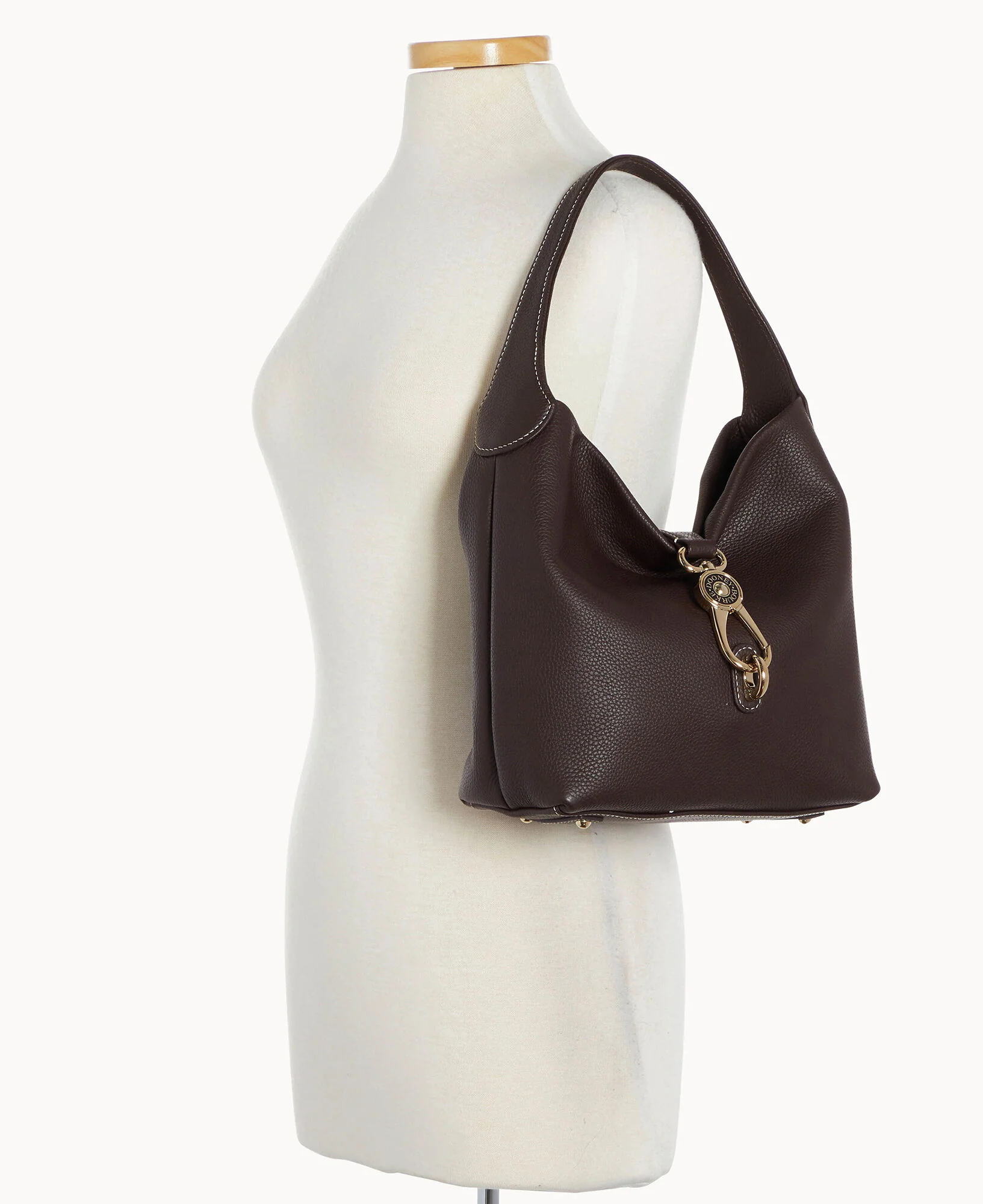 Pebble Grain Small Logo Lock Sac - Image 52