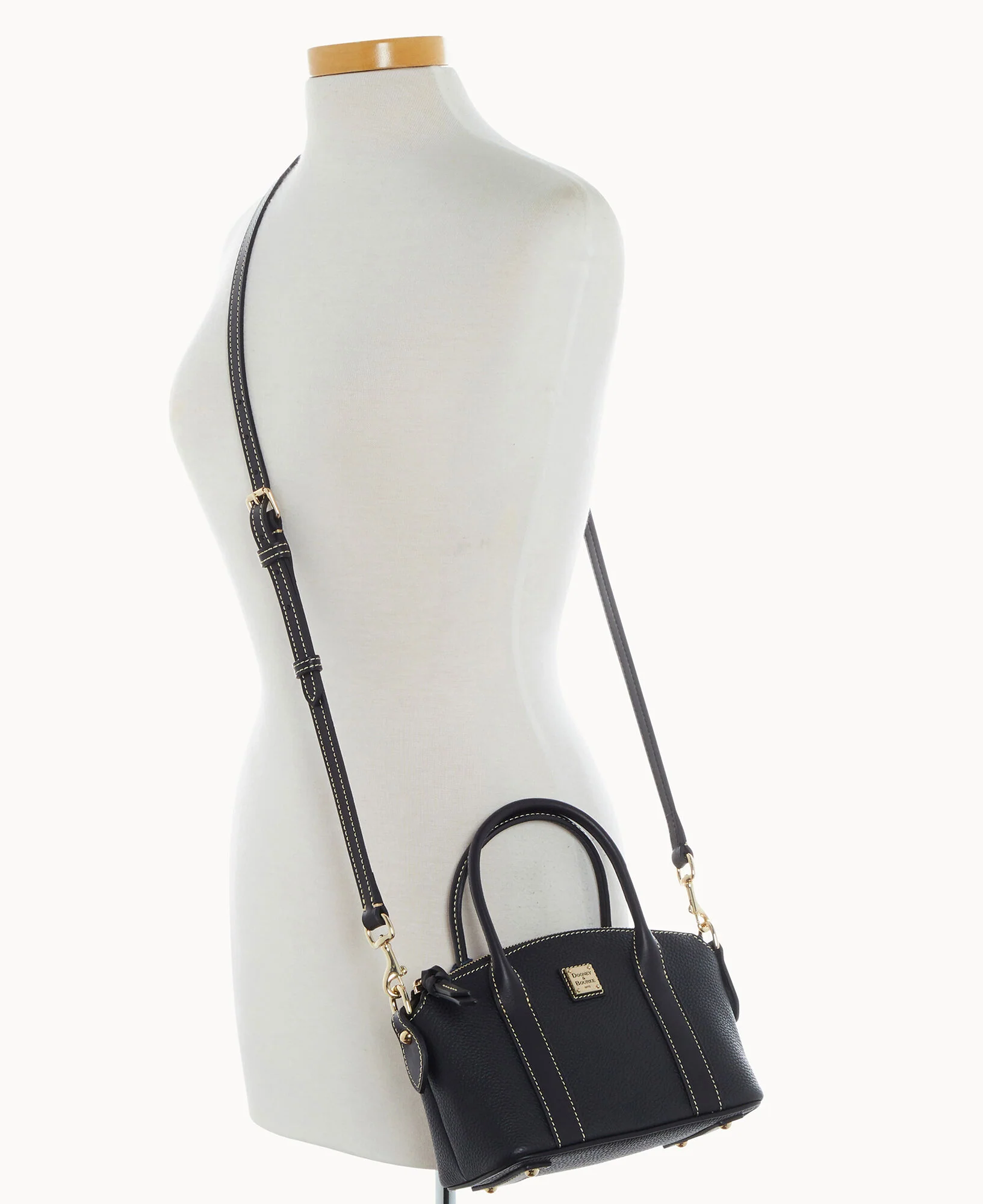 Pebble Grain Small Madeline Satchel - Image 10