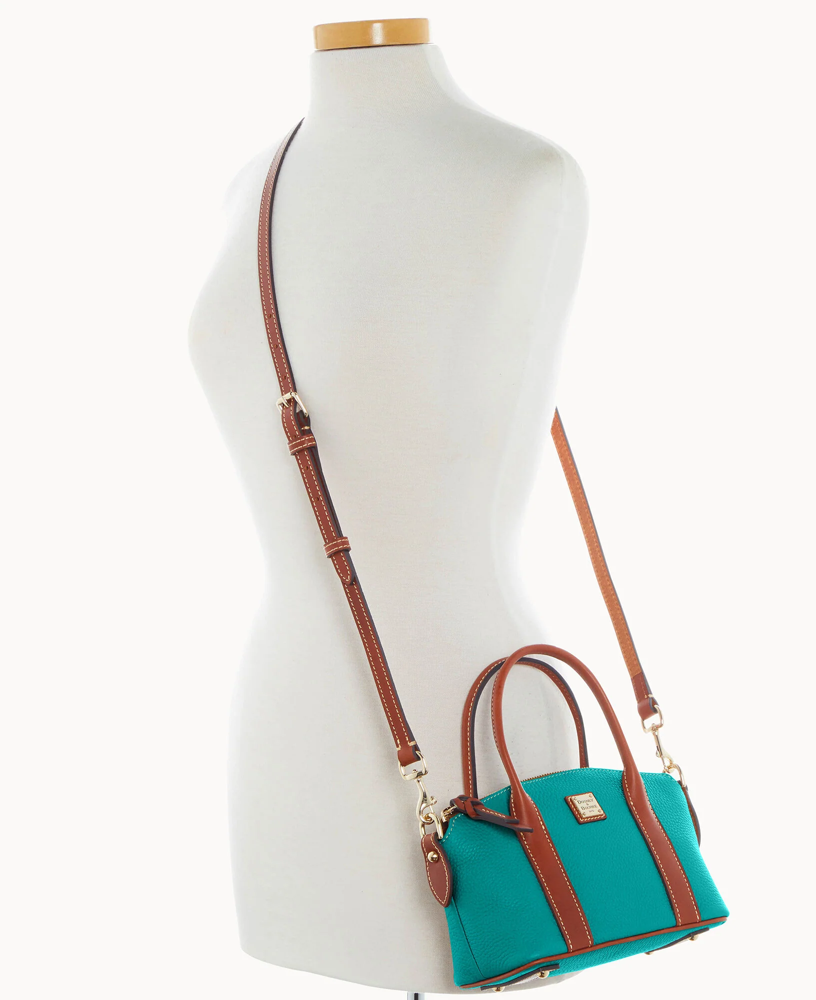 Pebble Grain Small Madeline Satchel - Image 45