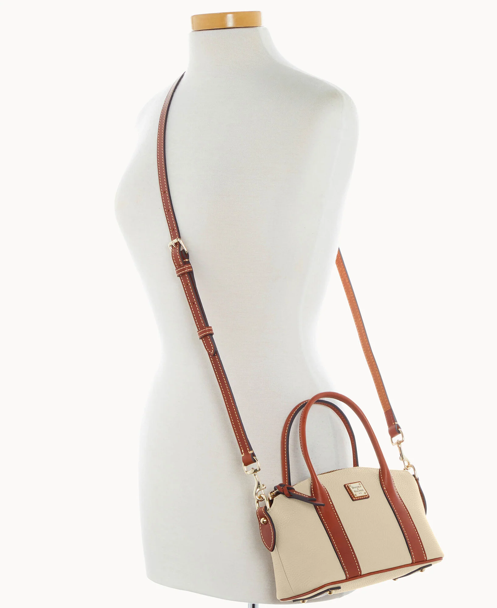 Pebble Grain Small Madeline Satchel - Image 55