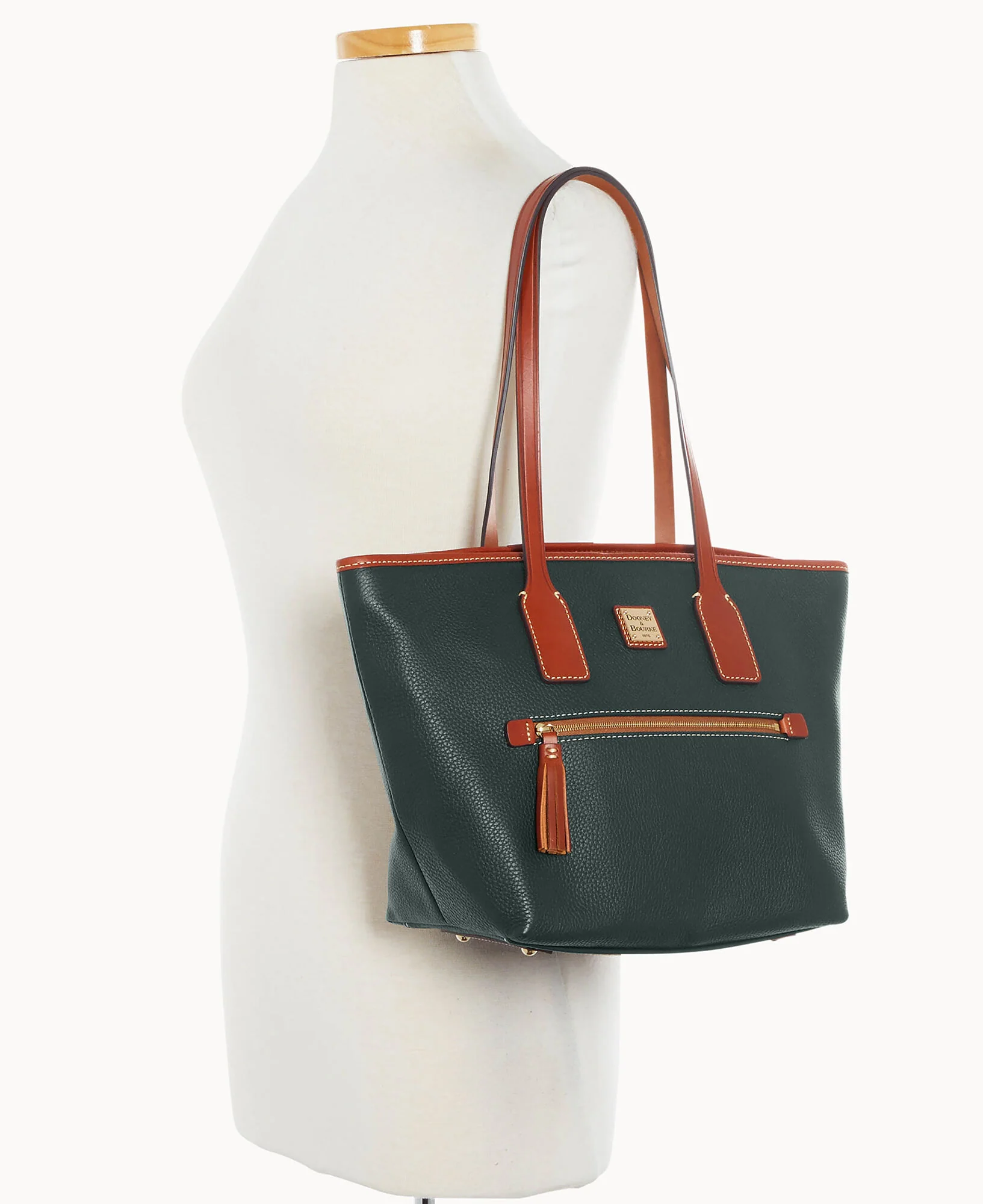 Pebble Grain Small Tote - Image 40