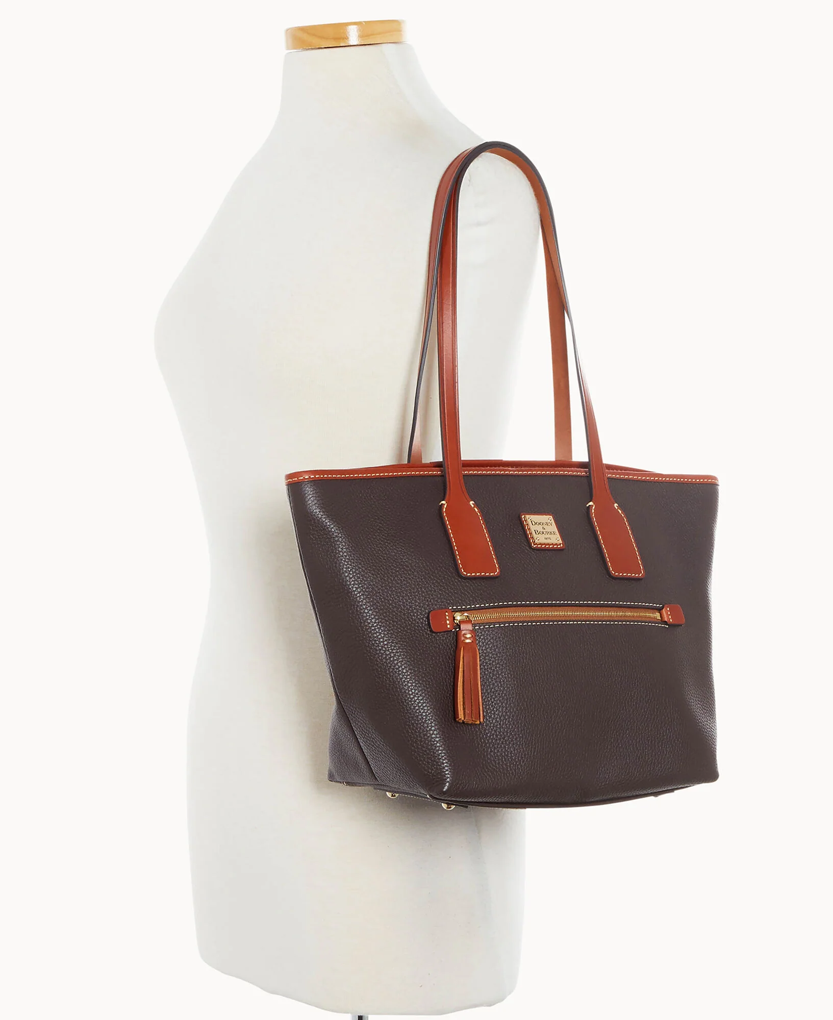 Pebble Grain Small Tote - Image 48
