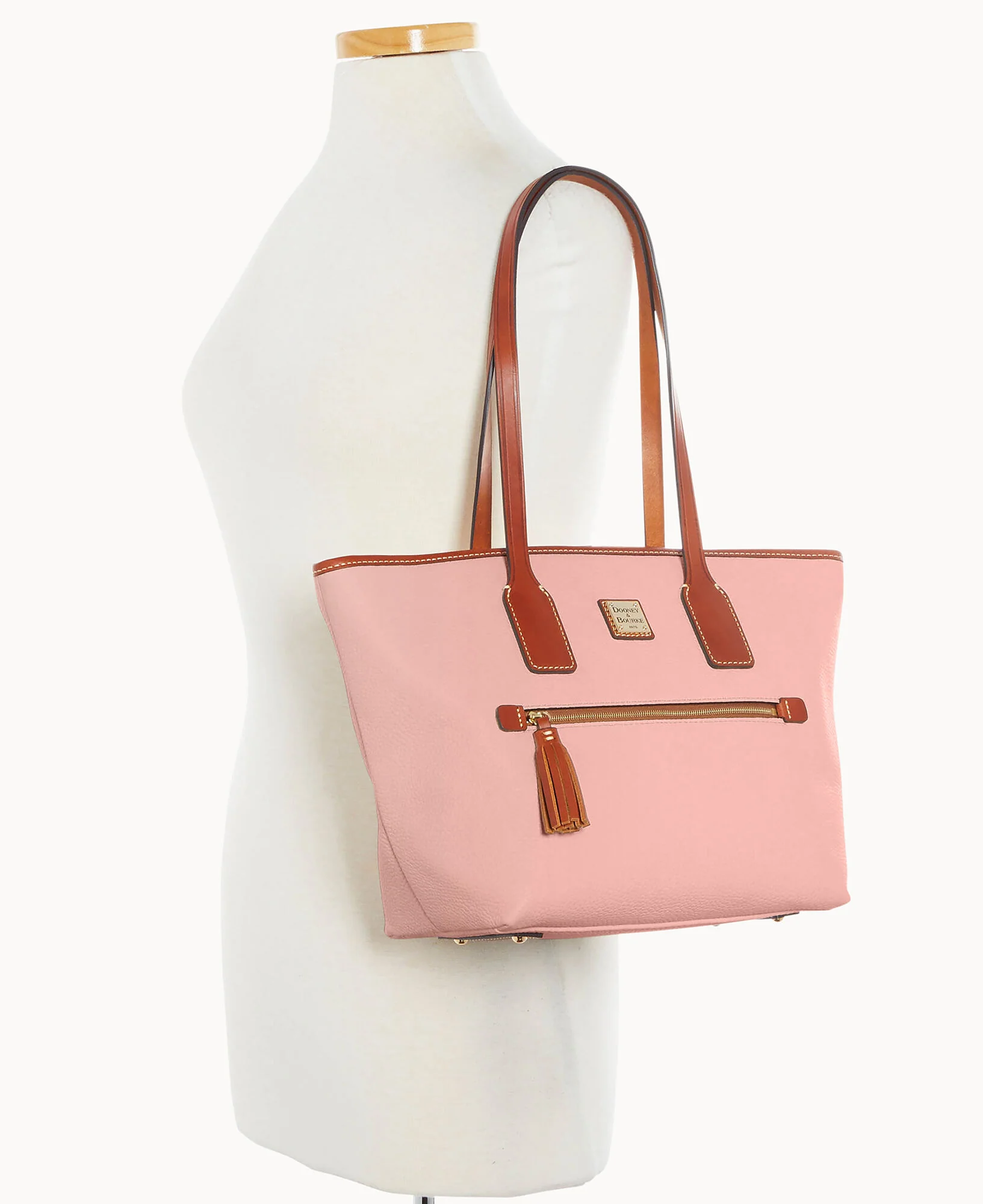 Pebble Grain Small Tote - Image 68