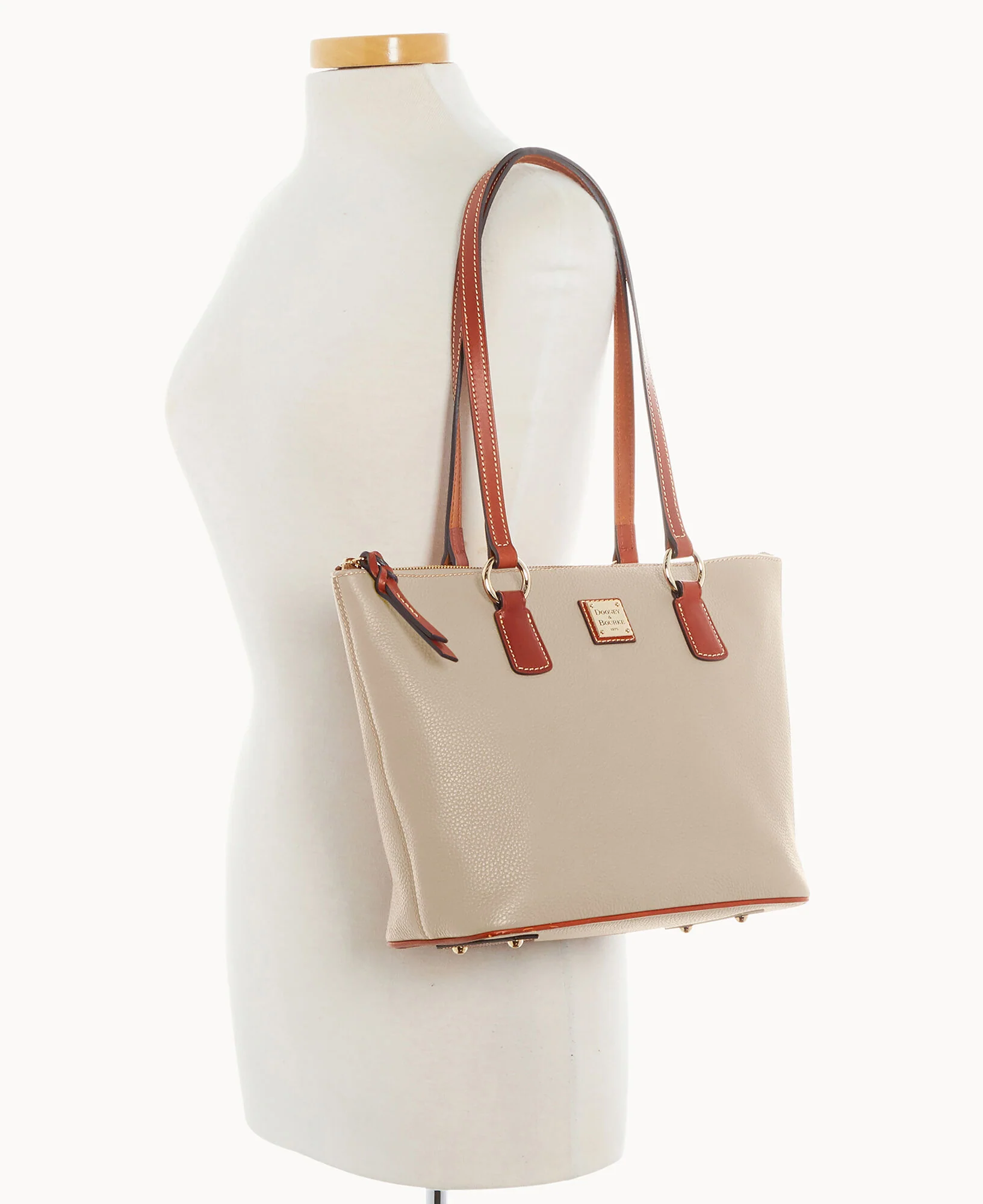 Pebble Grain Small Wren Zip Tote - Image 15