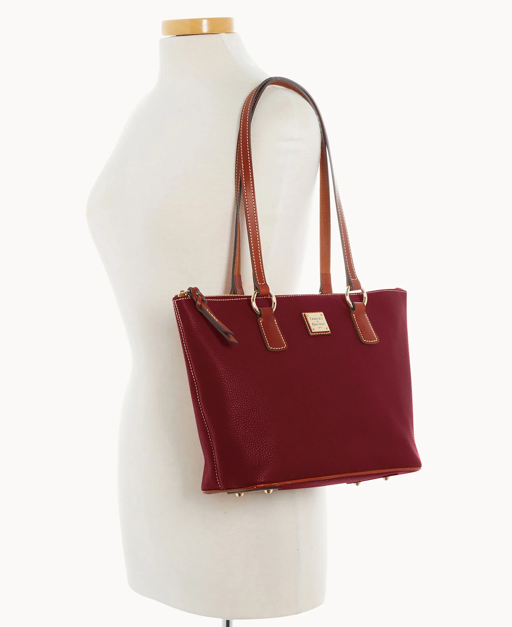 Pebble Grain Small Wren Zip Tote - Image 35