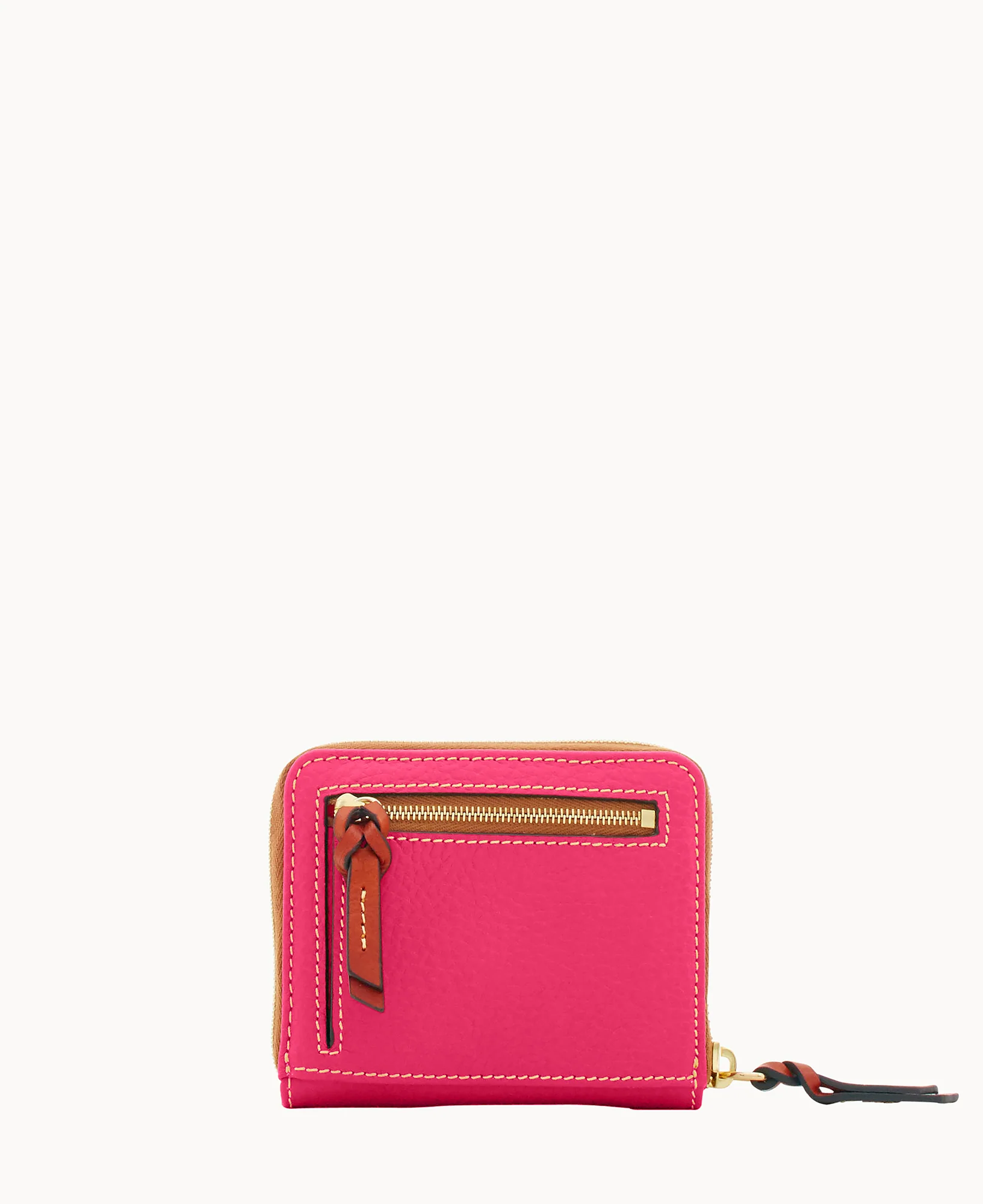 Pebble Grain Small Zip Around Wallet - Image 44
