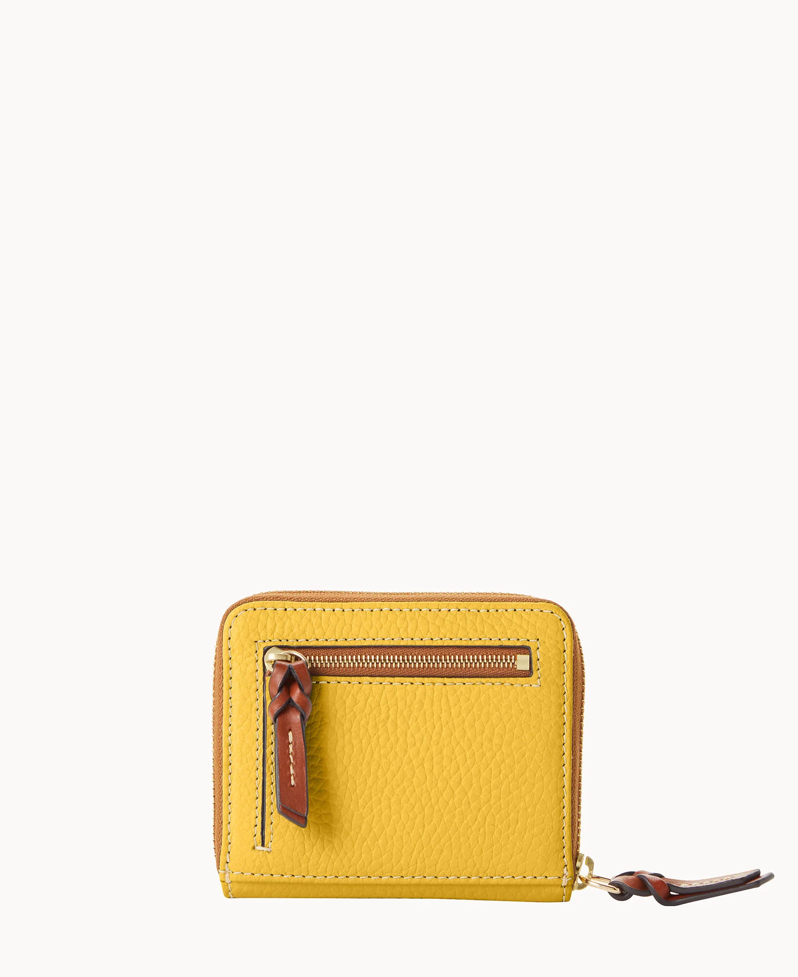 Pebble Grain Small Zip Around Wallet - Image 56