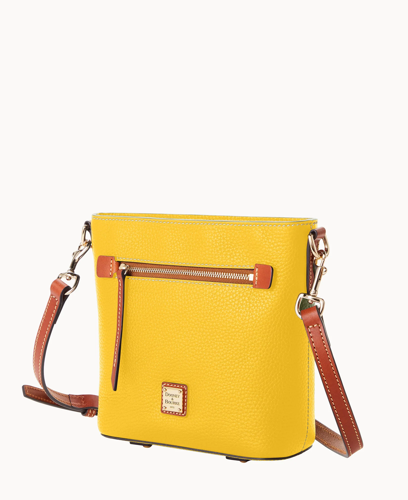 Pebble Grain Small Zip Crossbody - Image 26