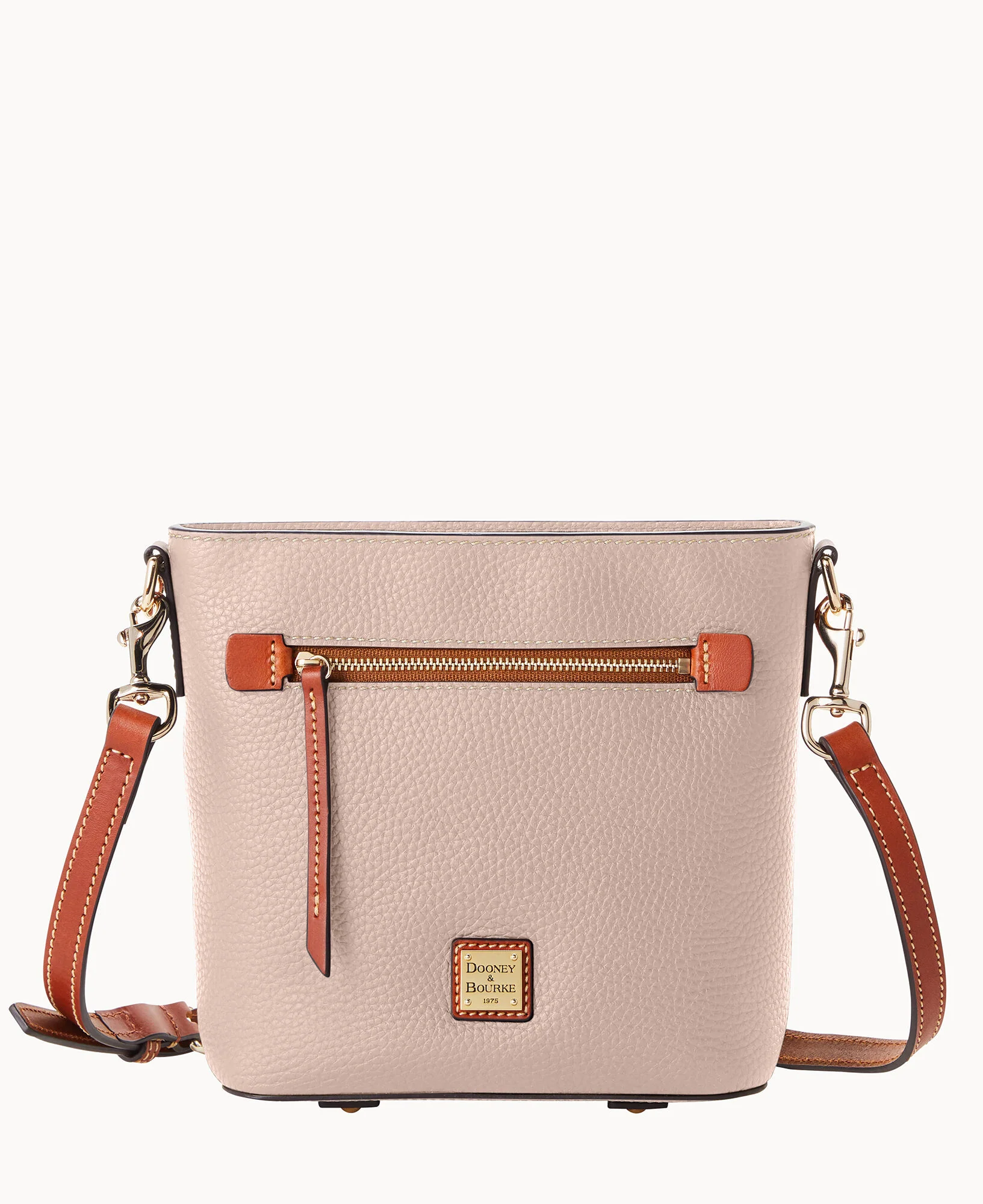 Pebble Grain Small Zip Crossbody - Image 33