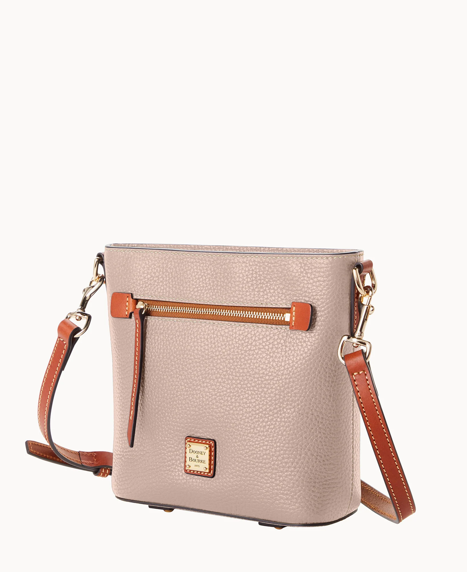Pebble Grain Small Zip Crossbody - Image 34