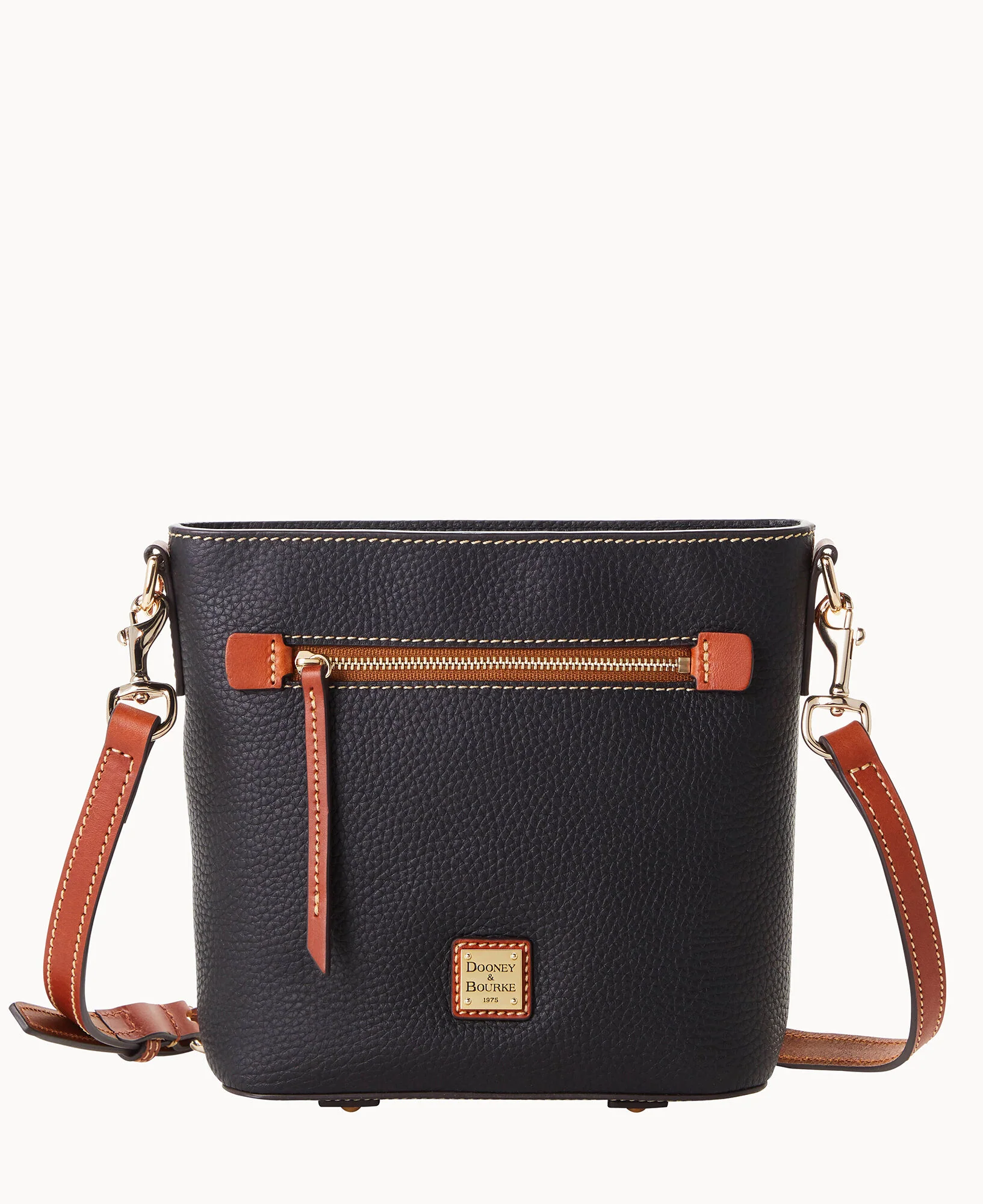 Pebble Grain Small Zip Crossbody - Image 45
