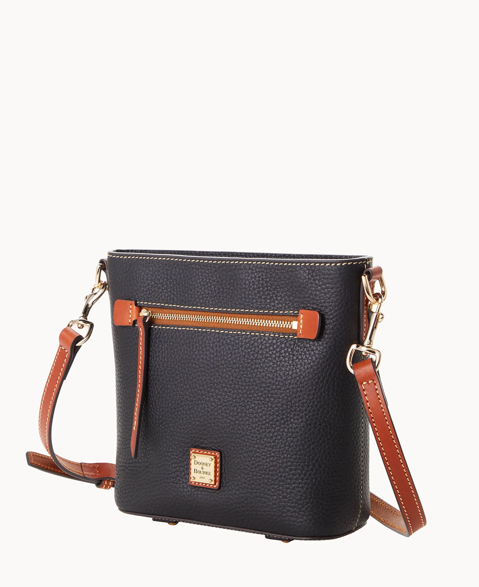 Pebble Grain Small Zip Crossbody - Image 46