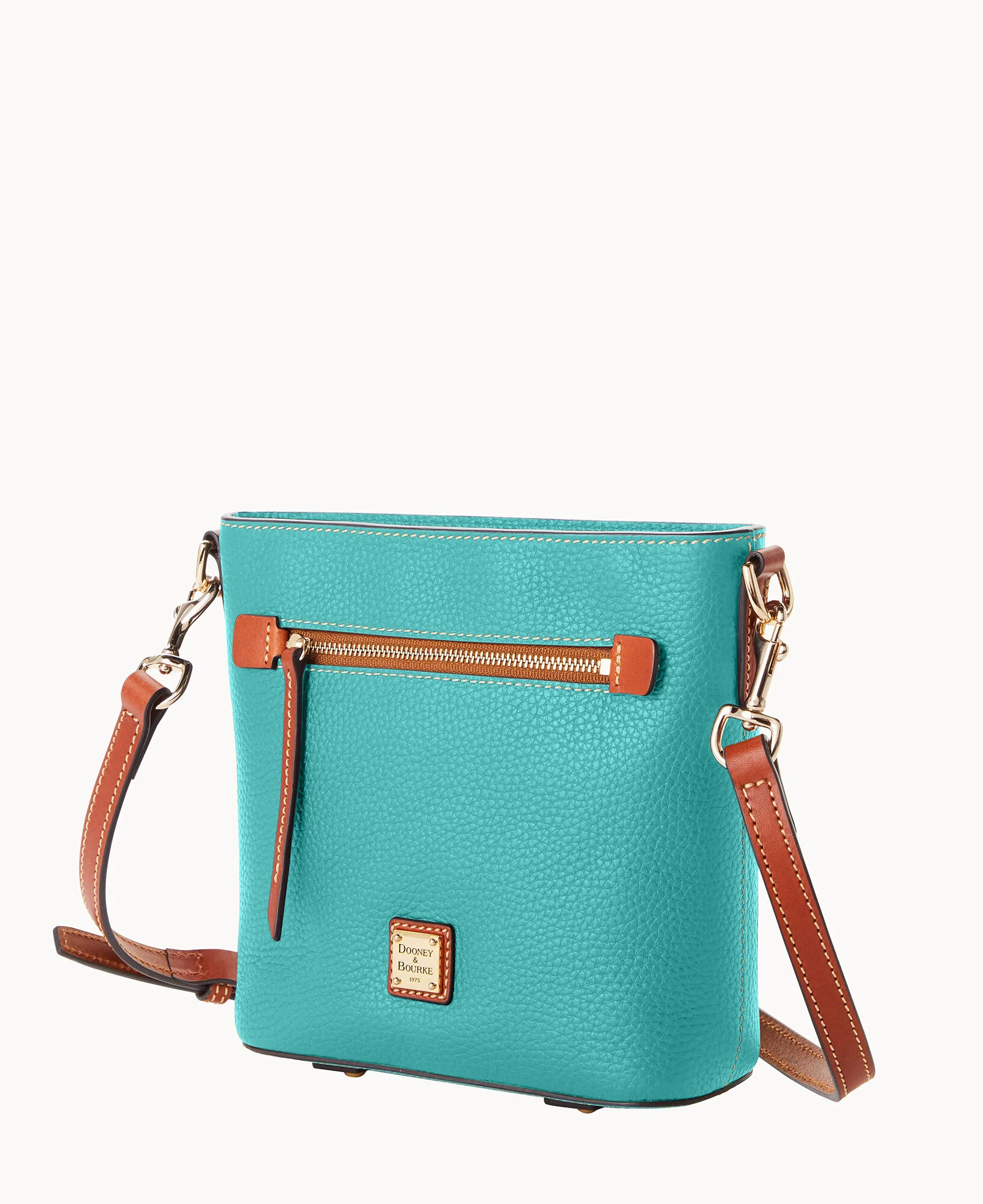 Pebble Grain Small Zip Crossbody - Image 50