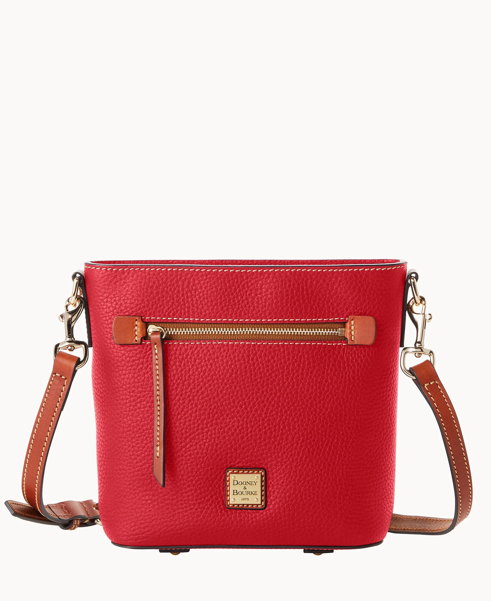 Pebble Grain Small Zip Crossbody - Image 53
