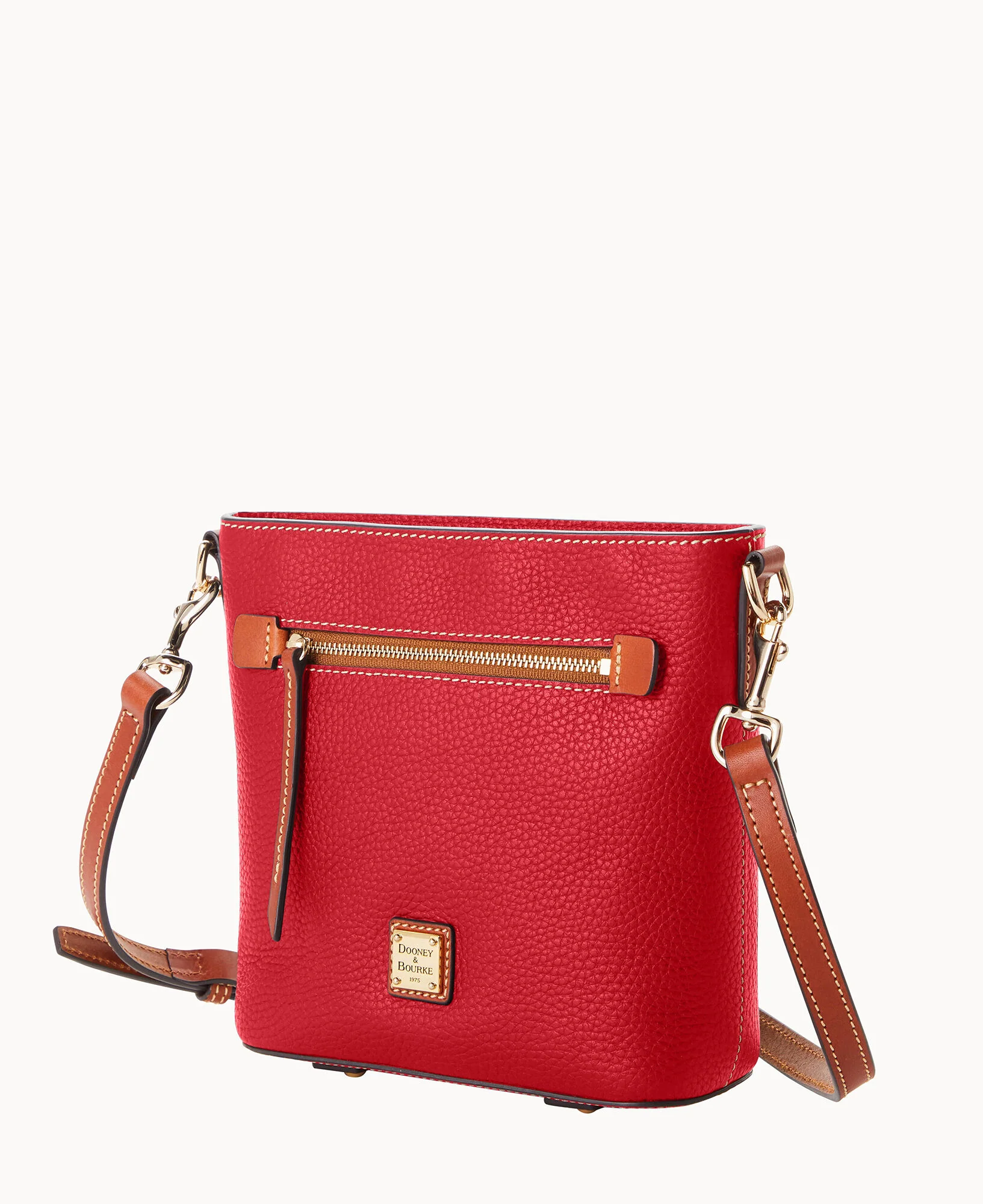 Pebble Grain Small Zip Crossbody - Image 54