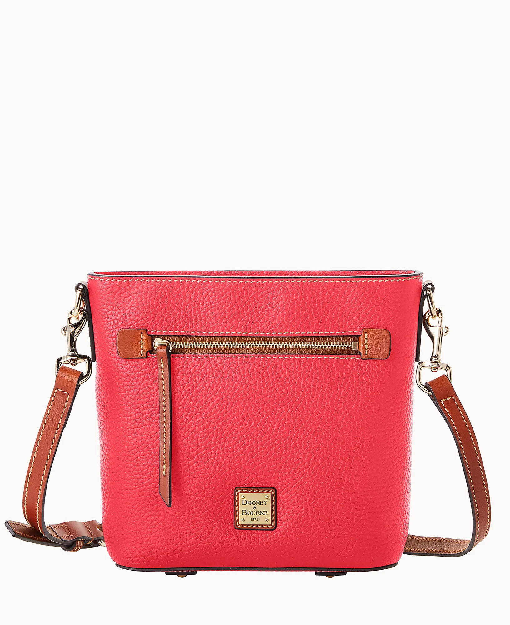 Pebble Grain Small Zip Crossbody - Image 57