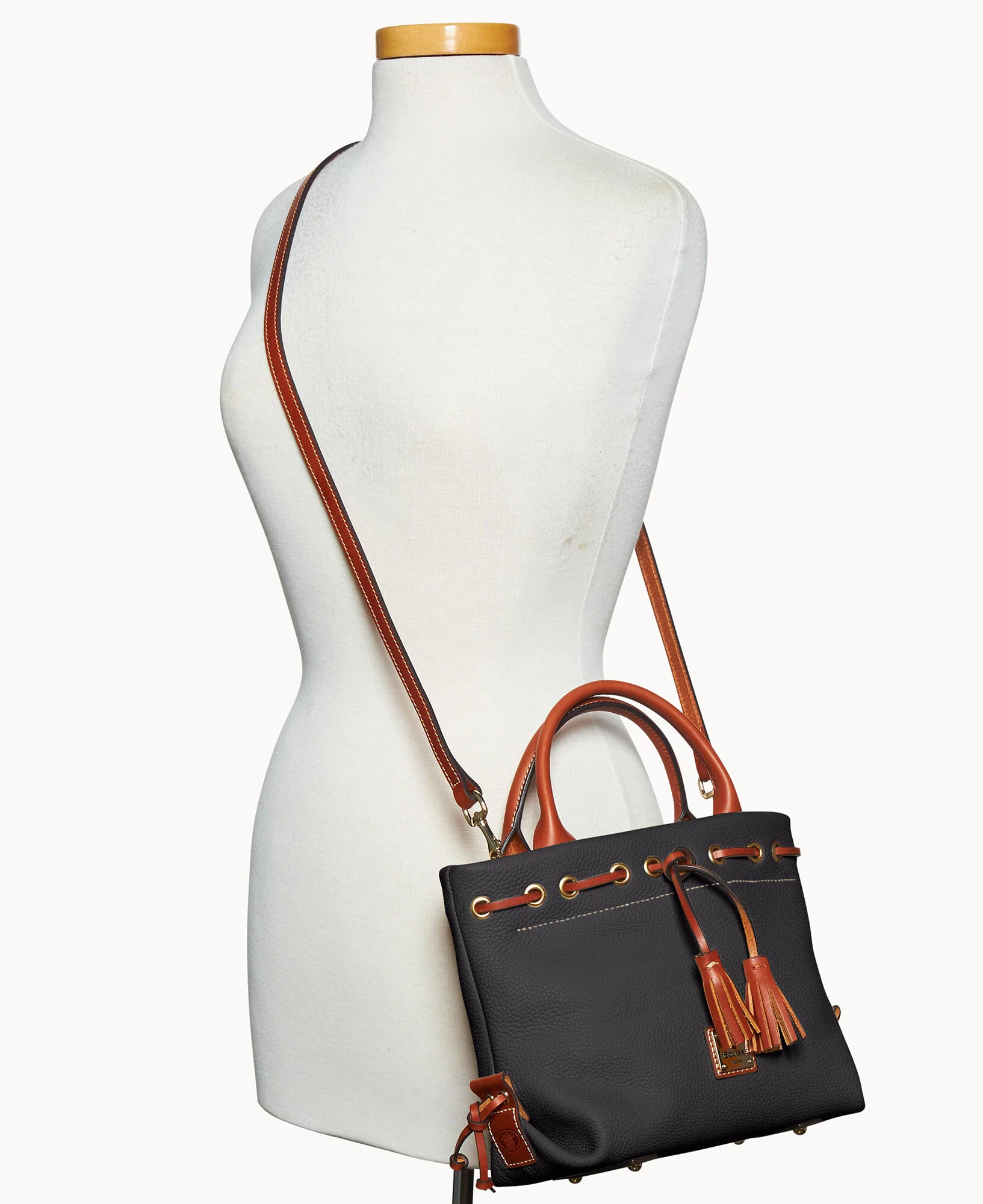 Pebble Grain Tassel Tote - Image 20